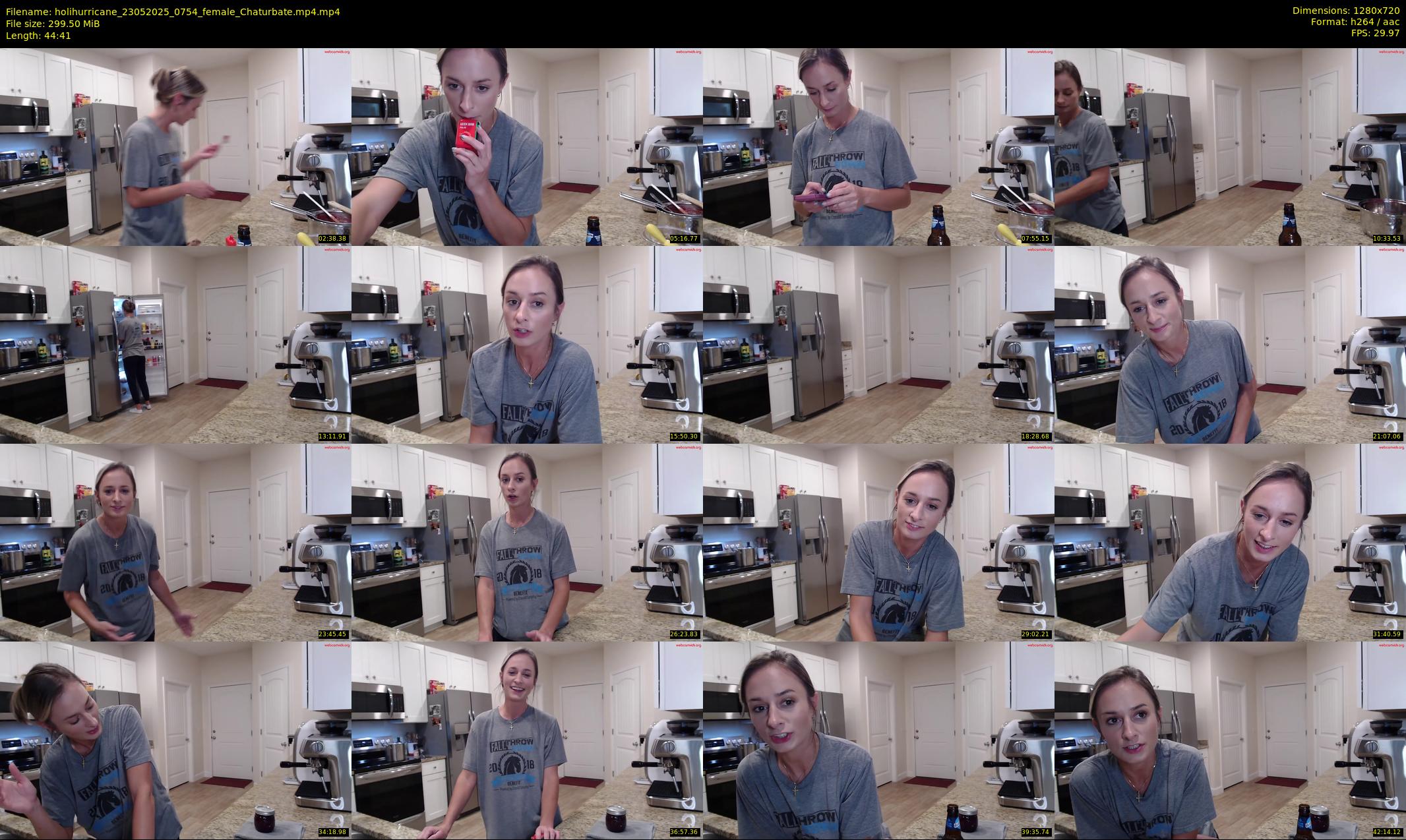 holihurricane — 45 minute Chaturbate female cam show recording, 720p, May 23, 2025