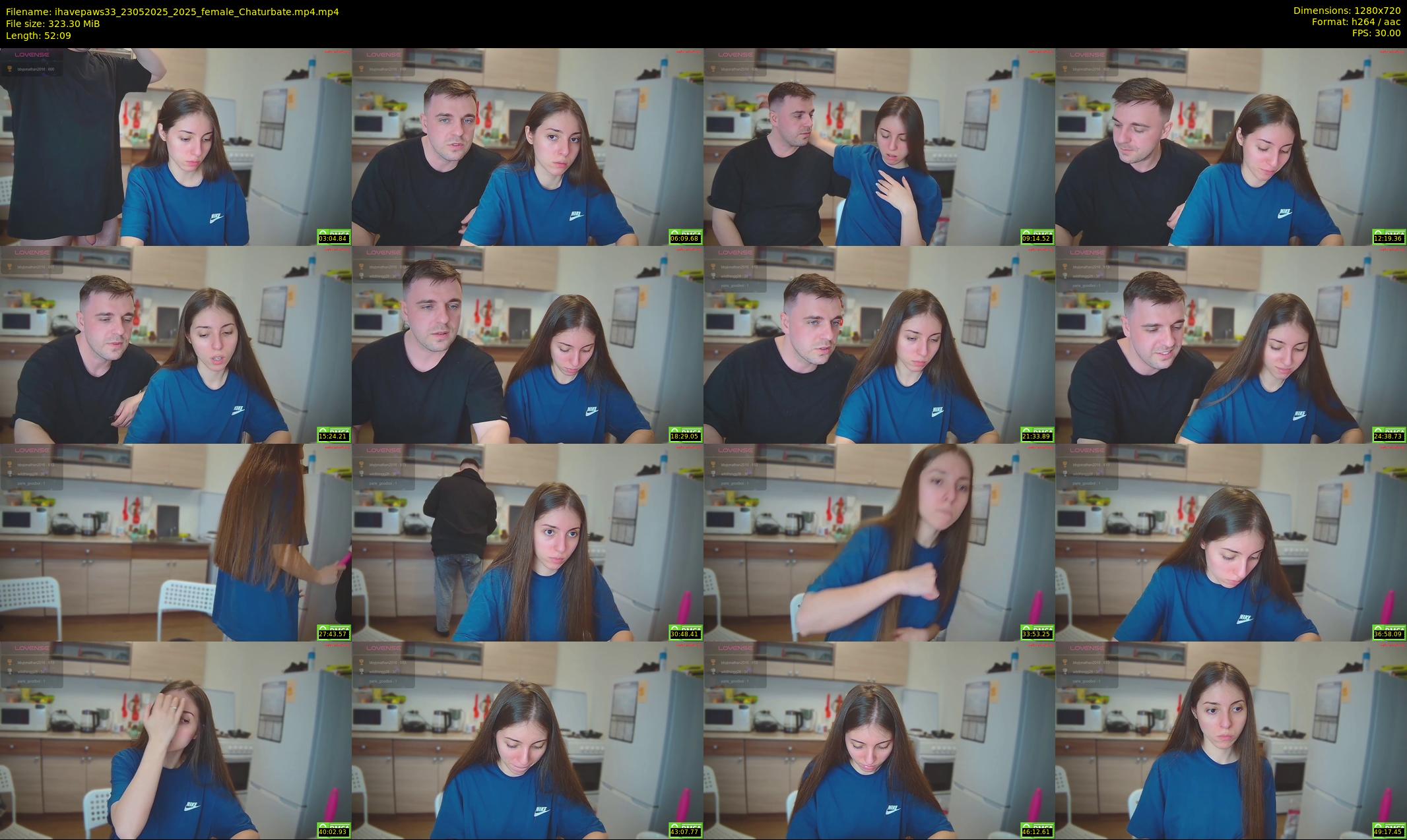 ihavepaws33 — 53 minute Chaturbate couple cam show recording, 720p, May 23, 2025