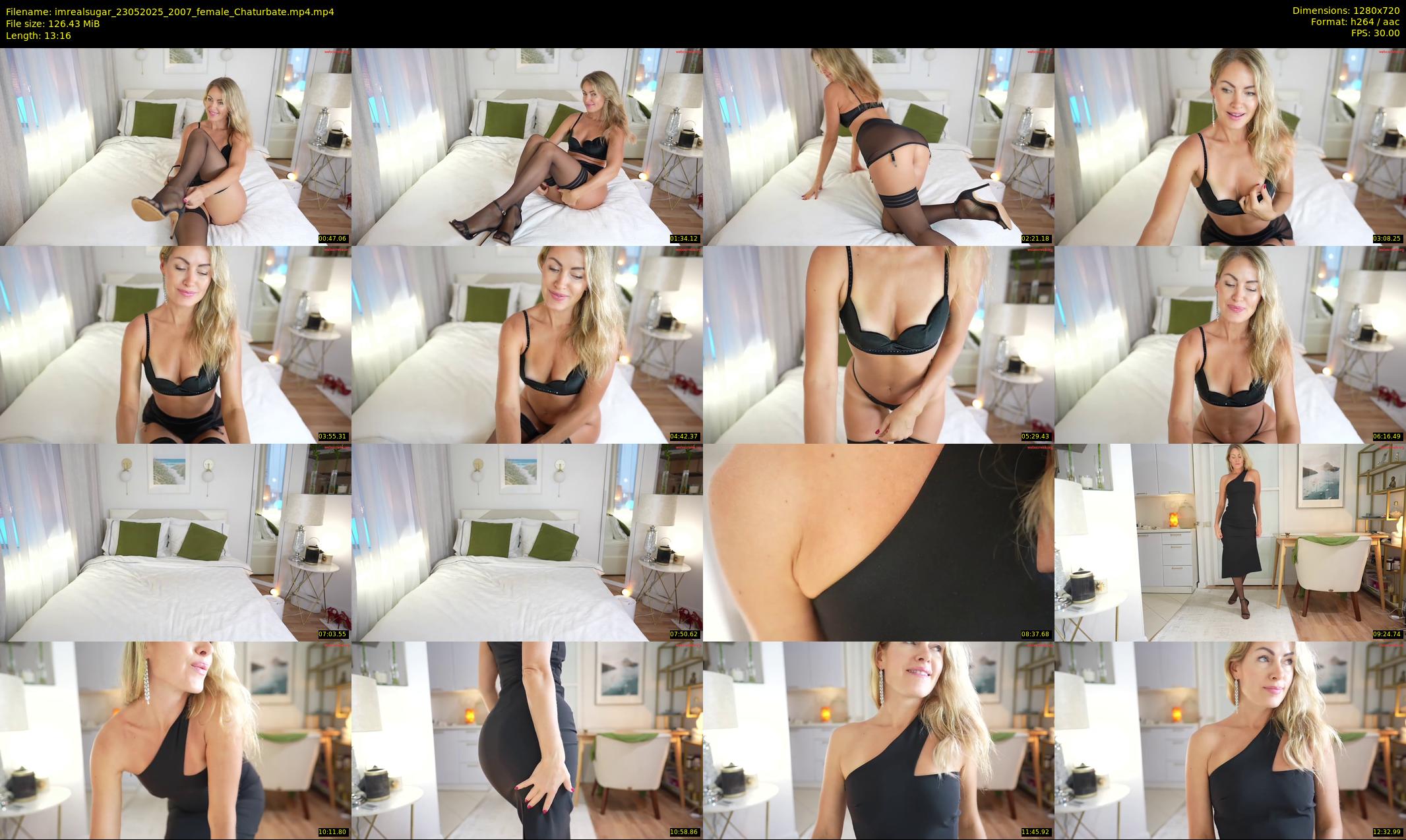 imrealsugar — 14 minute Chaturbate female cam show recording, 720p, May 23, 2025