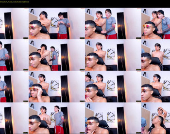interracial_wallen — 8 minute Chaturbate couple cam show recording, 720p, May 24, 2025
