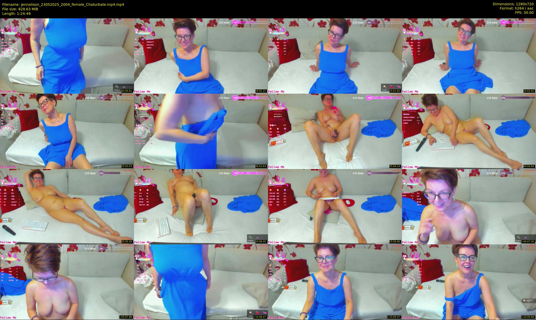 jennalison — 85 minute Chaturbate female cam show recording, 720p, May 23, 2025