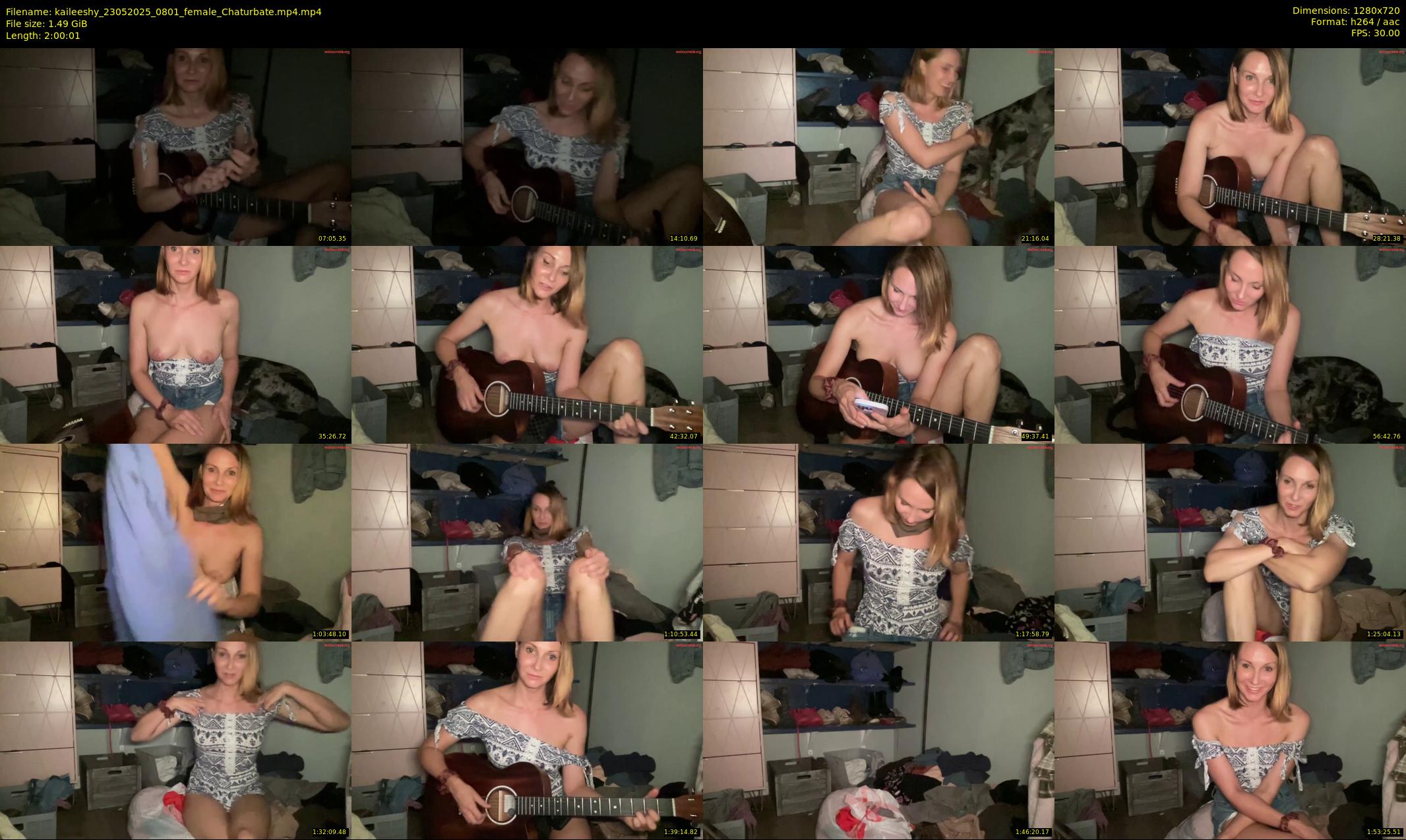 kaileeshy — 121 minute Chaturbate female cam show recording, 720p, May 23, 2025