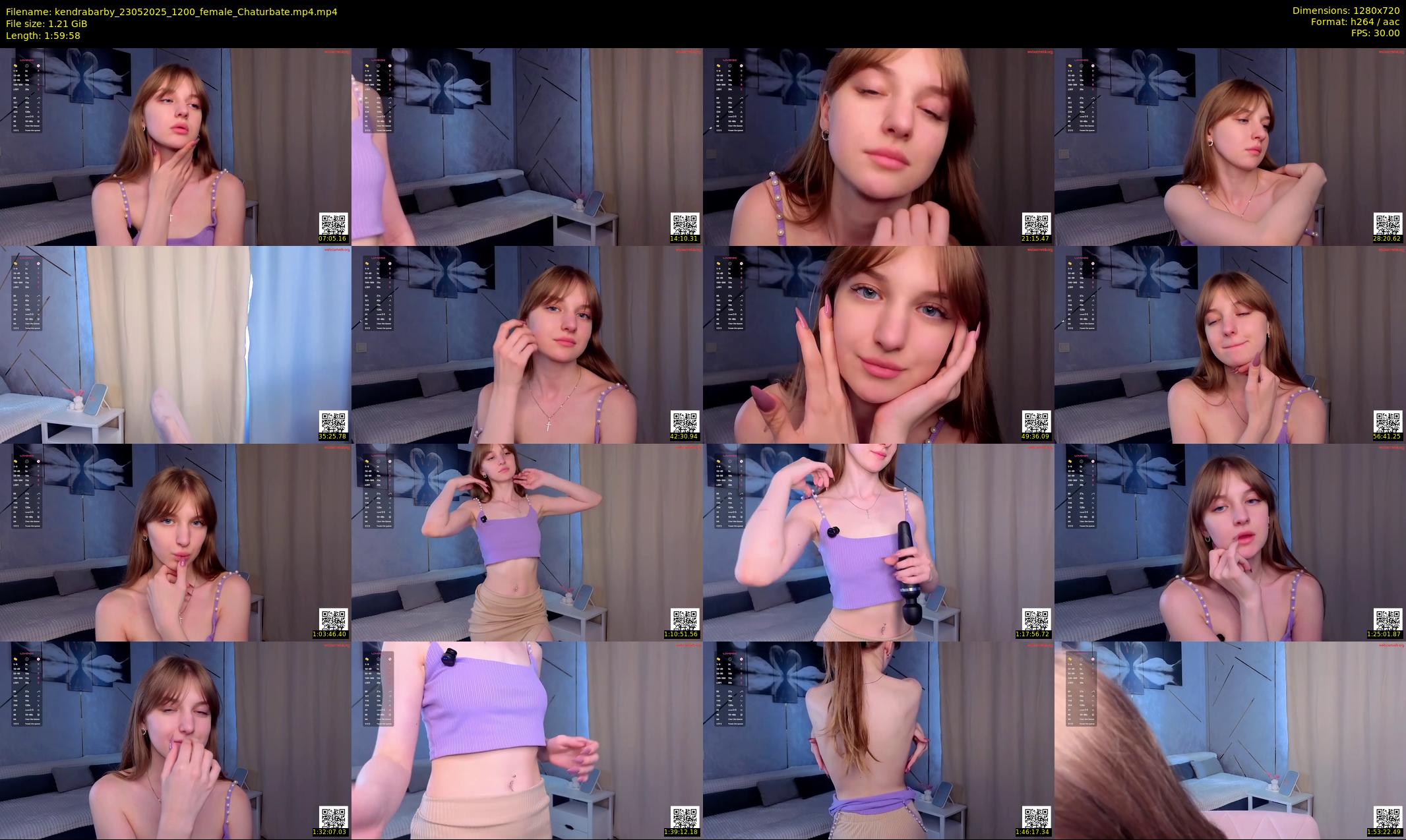 kendrabarby — 120 minute Chaturbate female cam show recording, 720p, May 23, 2025
