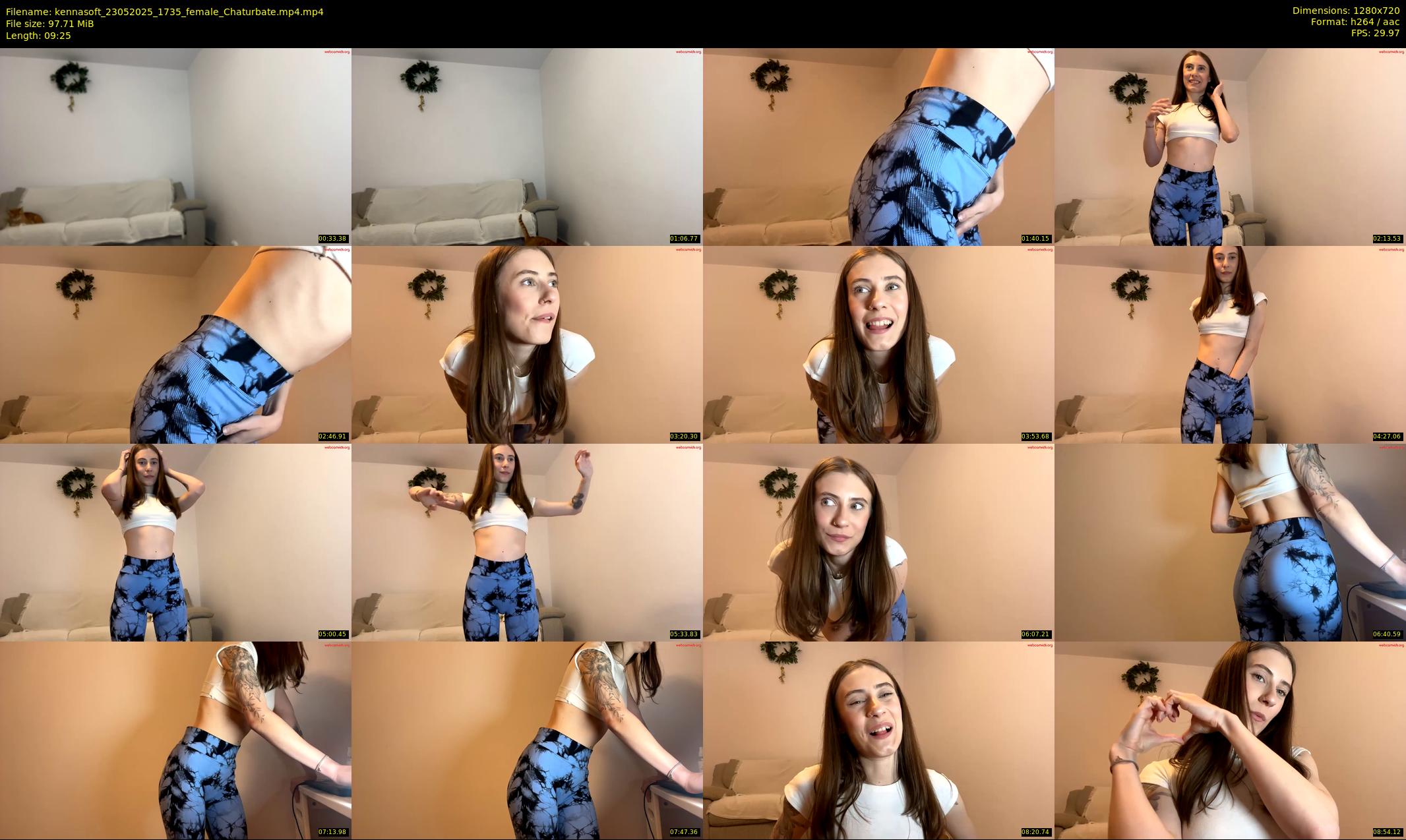 kennasoft — 10 minute Chaturbate female cam show recording, 720p, May 23, 2025