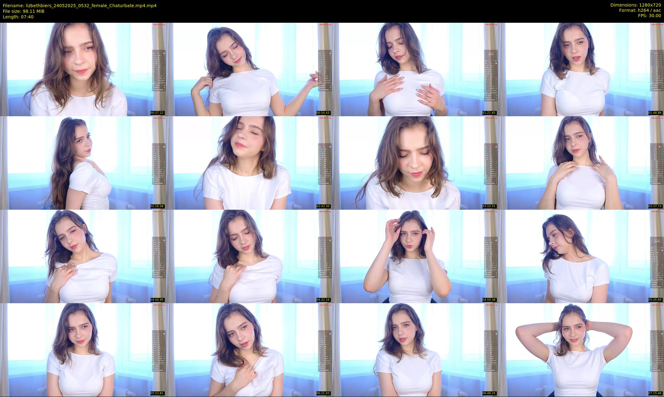 lizbethbiers — 8 minute Chaturbate female cam show recording, 720p, May 24, 2025