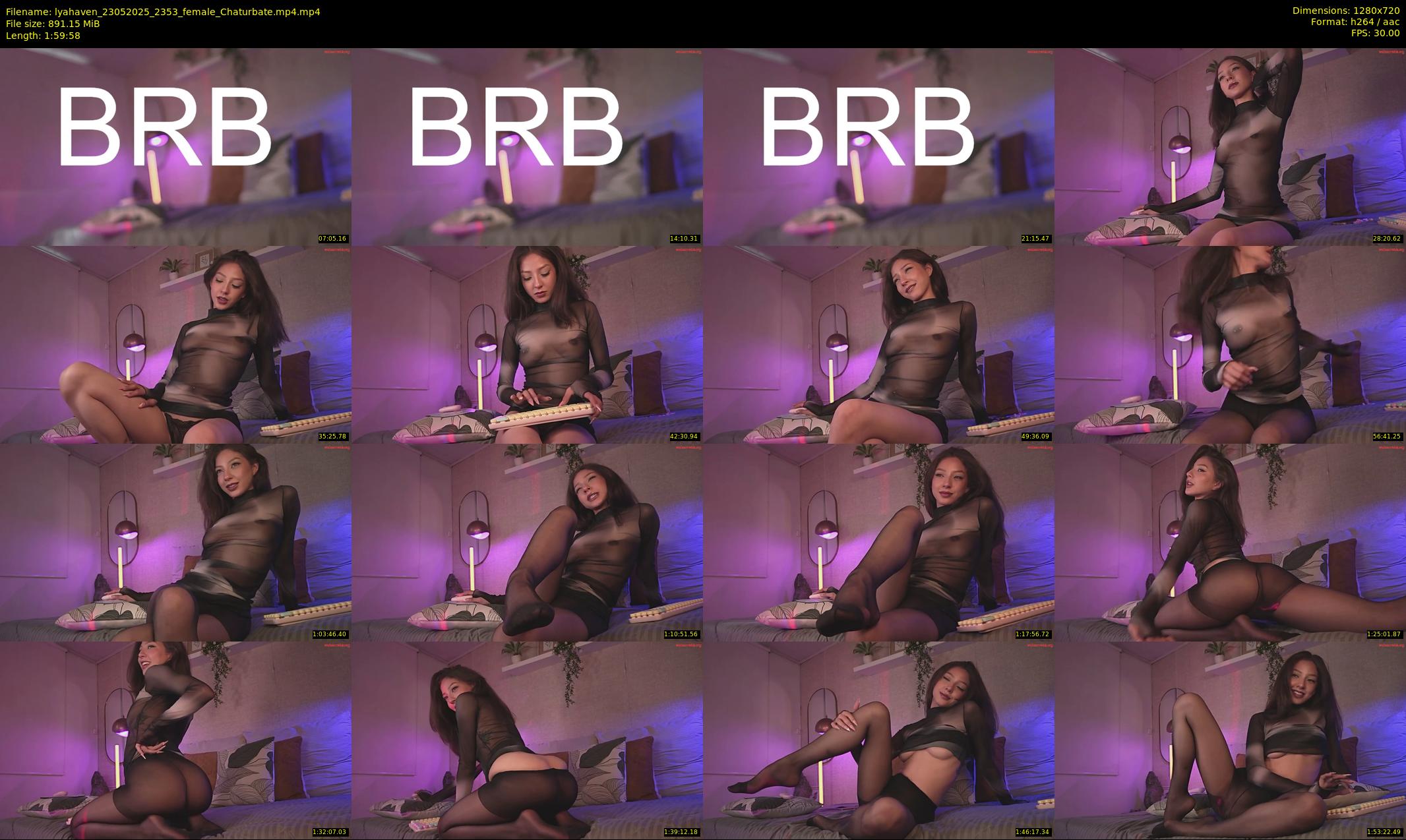 lyahaven — 120 minute Chaturbate female cam show recording, 720p, May 23, 2025