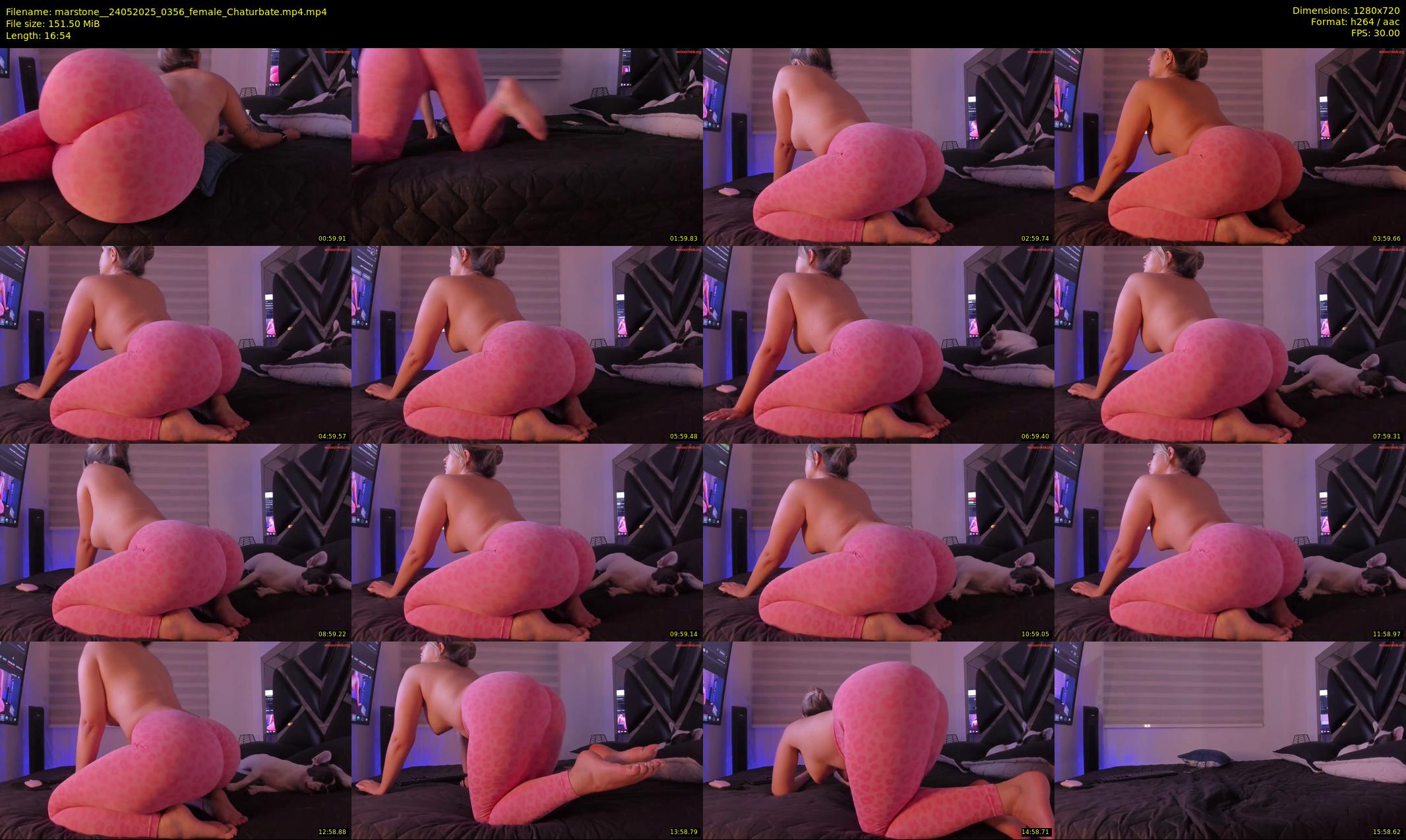 marstone_ — 17 minute Chaturbate female cam show recording, 720p, May 24, 2025