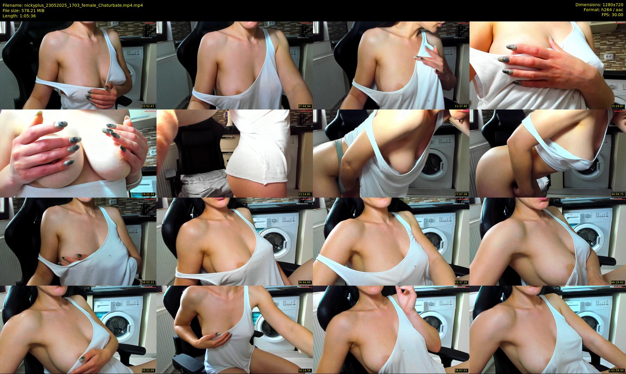 nickyplus — 66 minute Chaturbate couple cam show recording, 720p, May 23, 2025