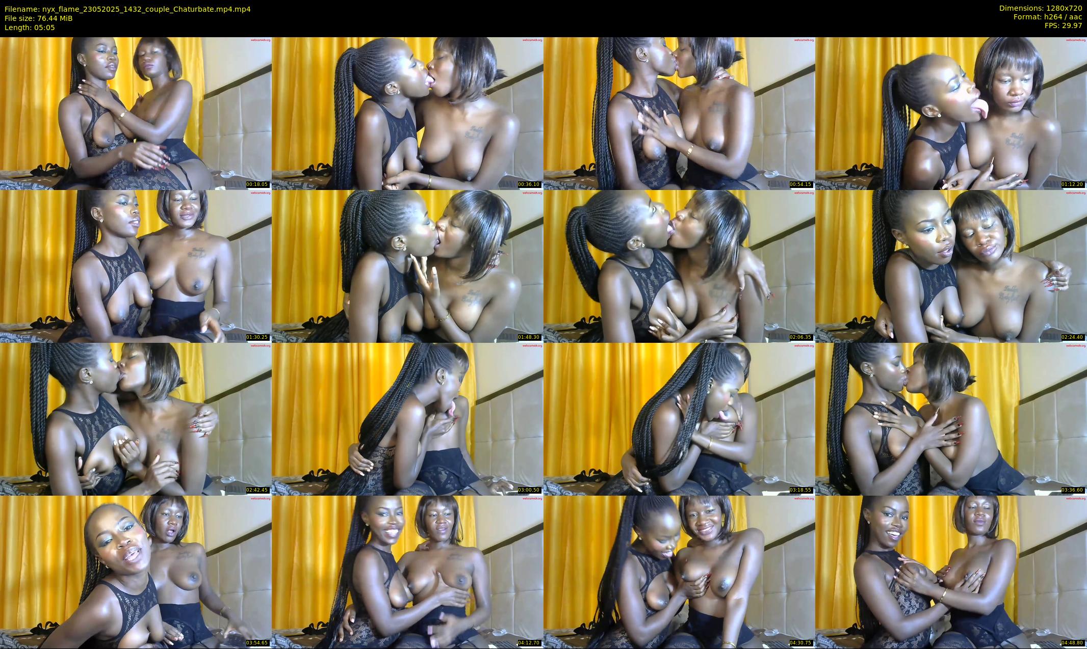 nyx_flame — 6 minute Chaturbate couple cam show recording, 720p, May 23, 2025