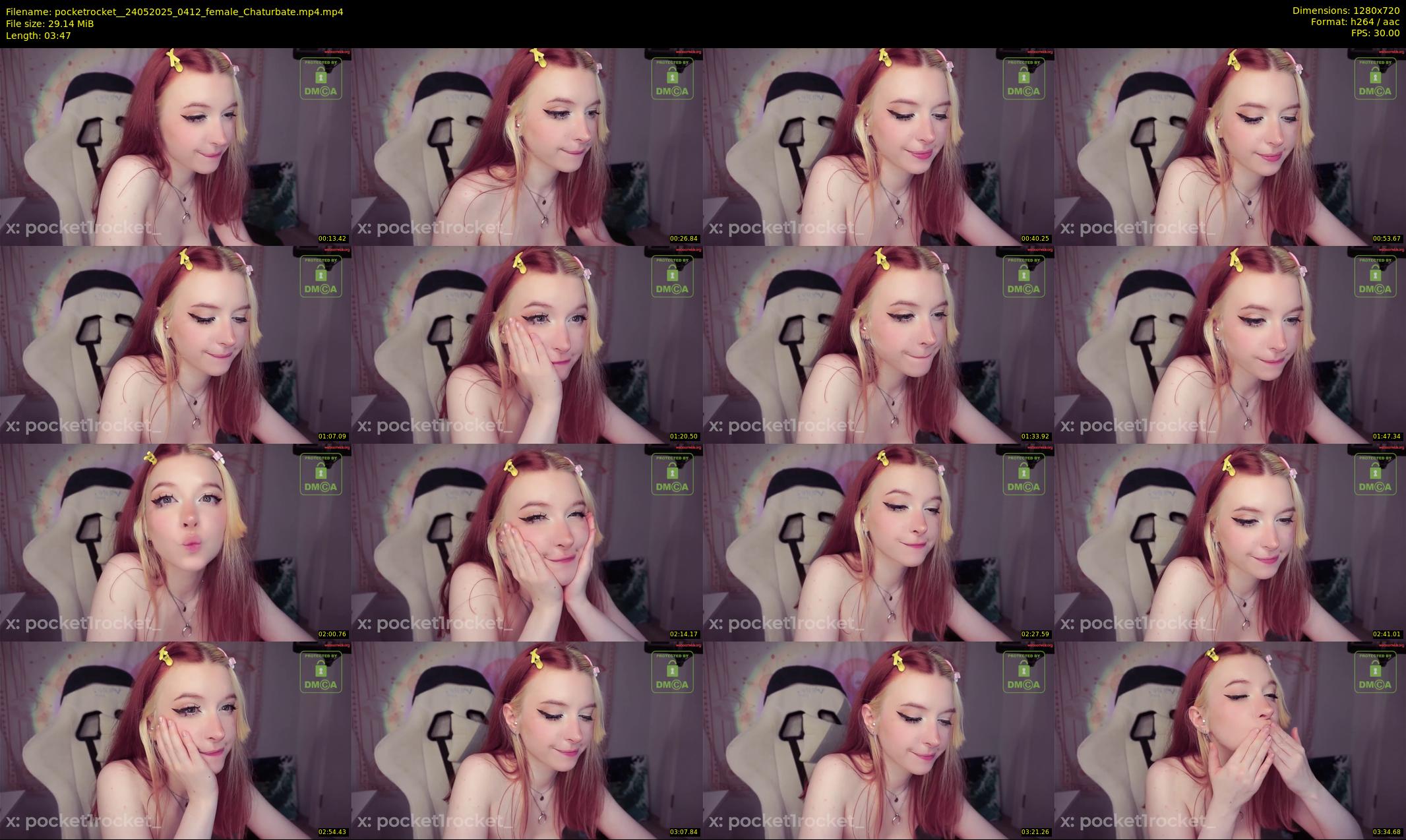 pocketrocket_ — 4 minute Chaturbate female cam show recording, 720p, May 24, 2025