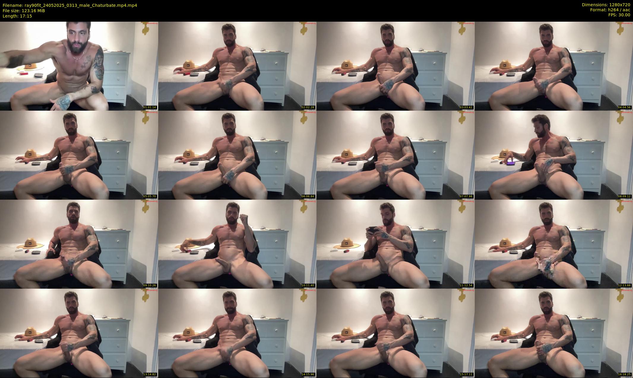 ray90fit — 18 minute Chaturbate male cam show recording, 720p, May 24, 2025