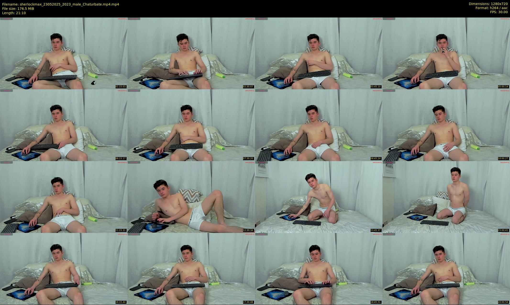 sherlockmax — 22 minute Chaturbate male cam show recording, 720p, May 23, 2025