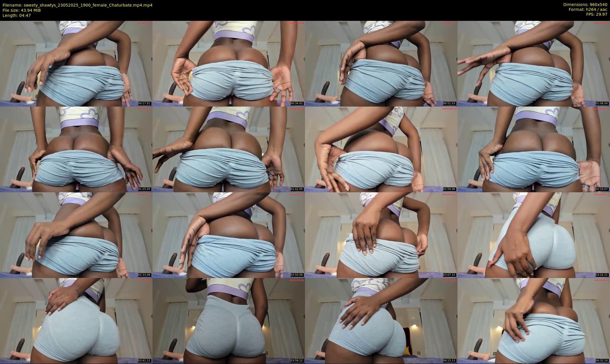 sweety_shawtys — 5 minute Chaturbate female cam show recording, 480p, May 23, 2025