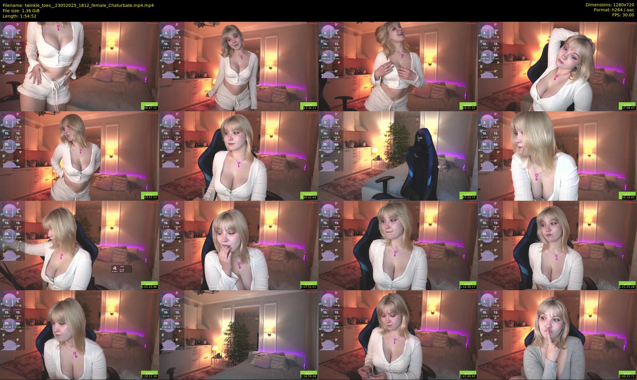 twinkle_toes_ — 115 minute Chaturbate female cam show recording, 720p, May 23, 2025