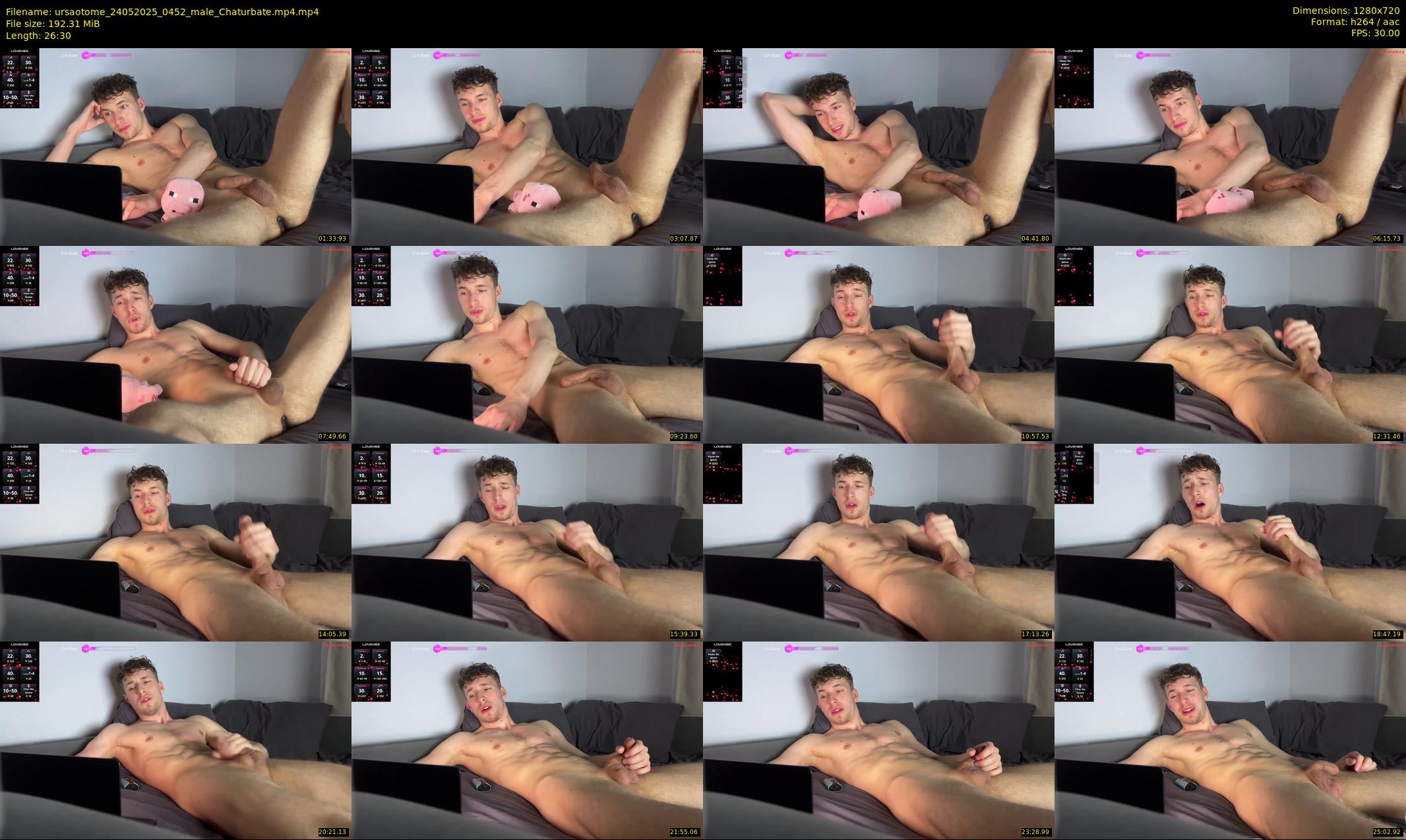 ursaotome — 27 minute Chaturbate male cam show recording, 720p, May 24, 2025