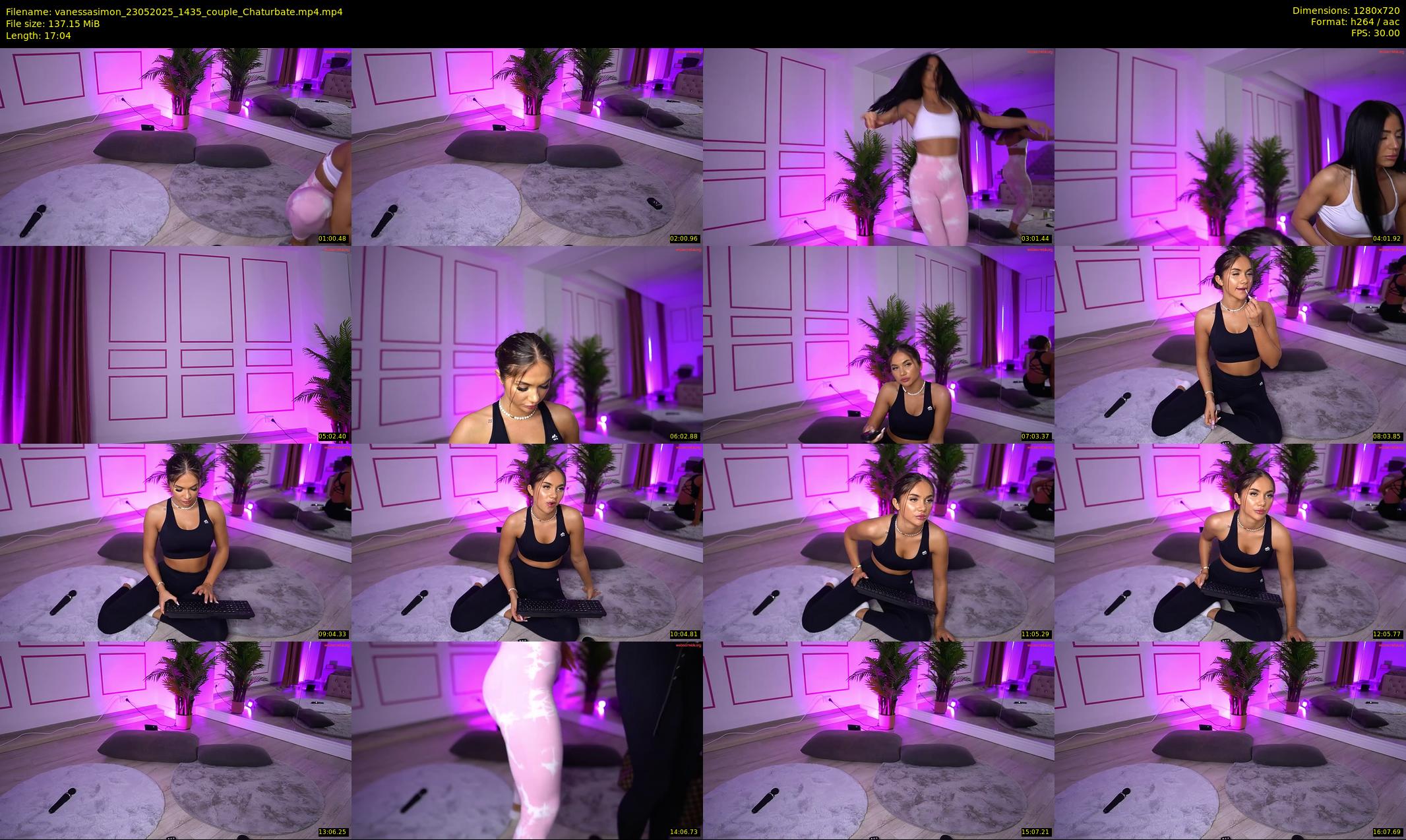 vanessasimon — 18 minute Chaturbate female cam show recording, 720p, May 23, 2025