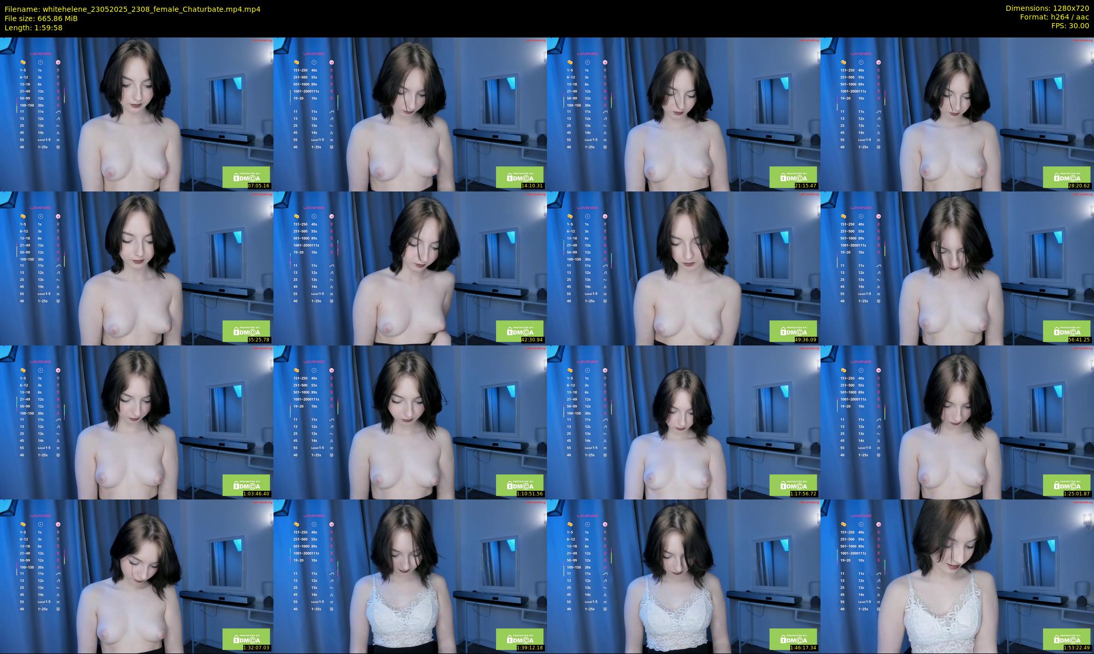 whitehelene — 120 minute Chaturbate female cam show recording, 720p, May 23, 2025