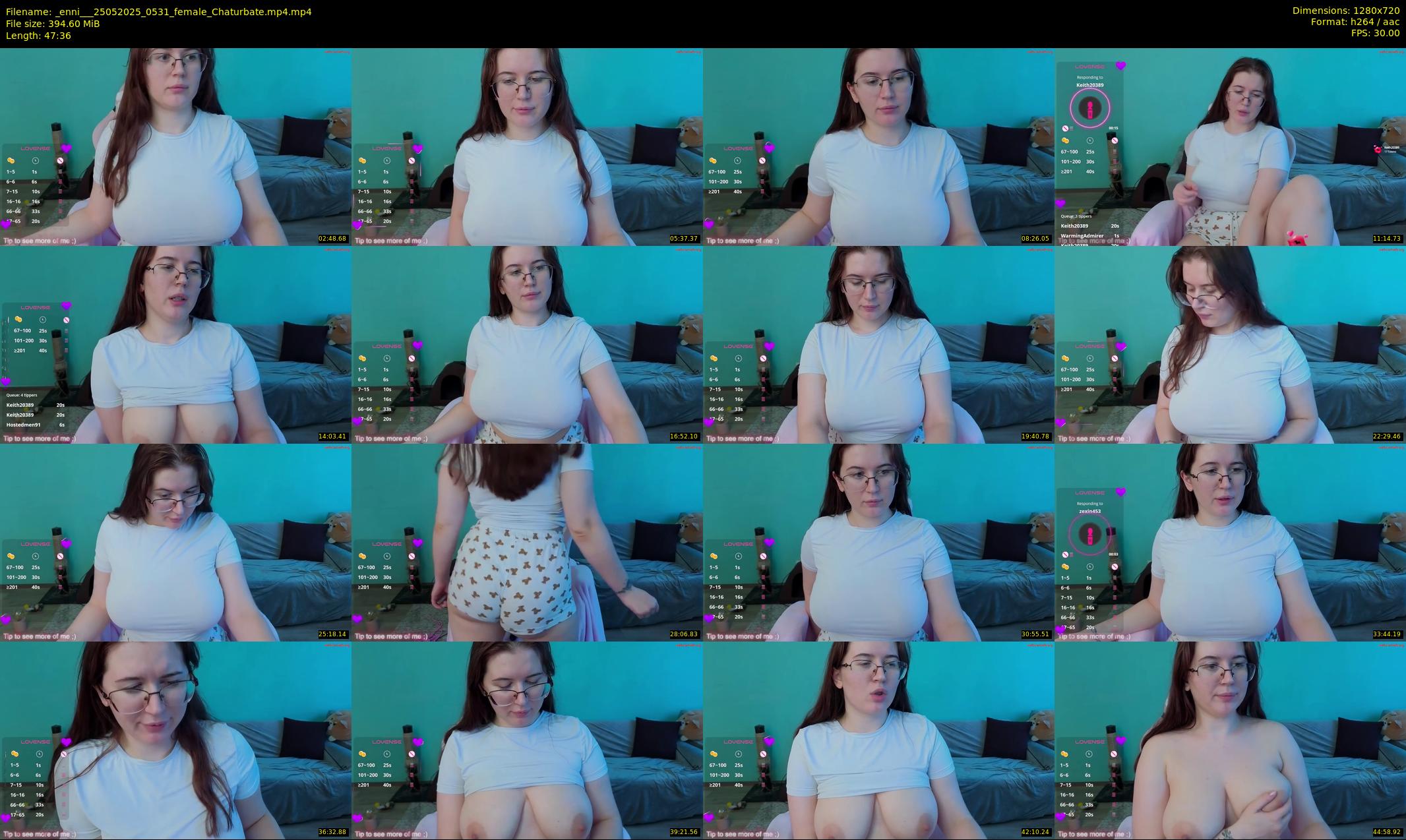 _enni__ — 48 minute Chaturbate female cam show recording, 720p, May 25, 2025