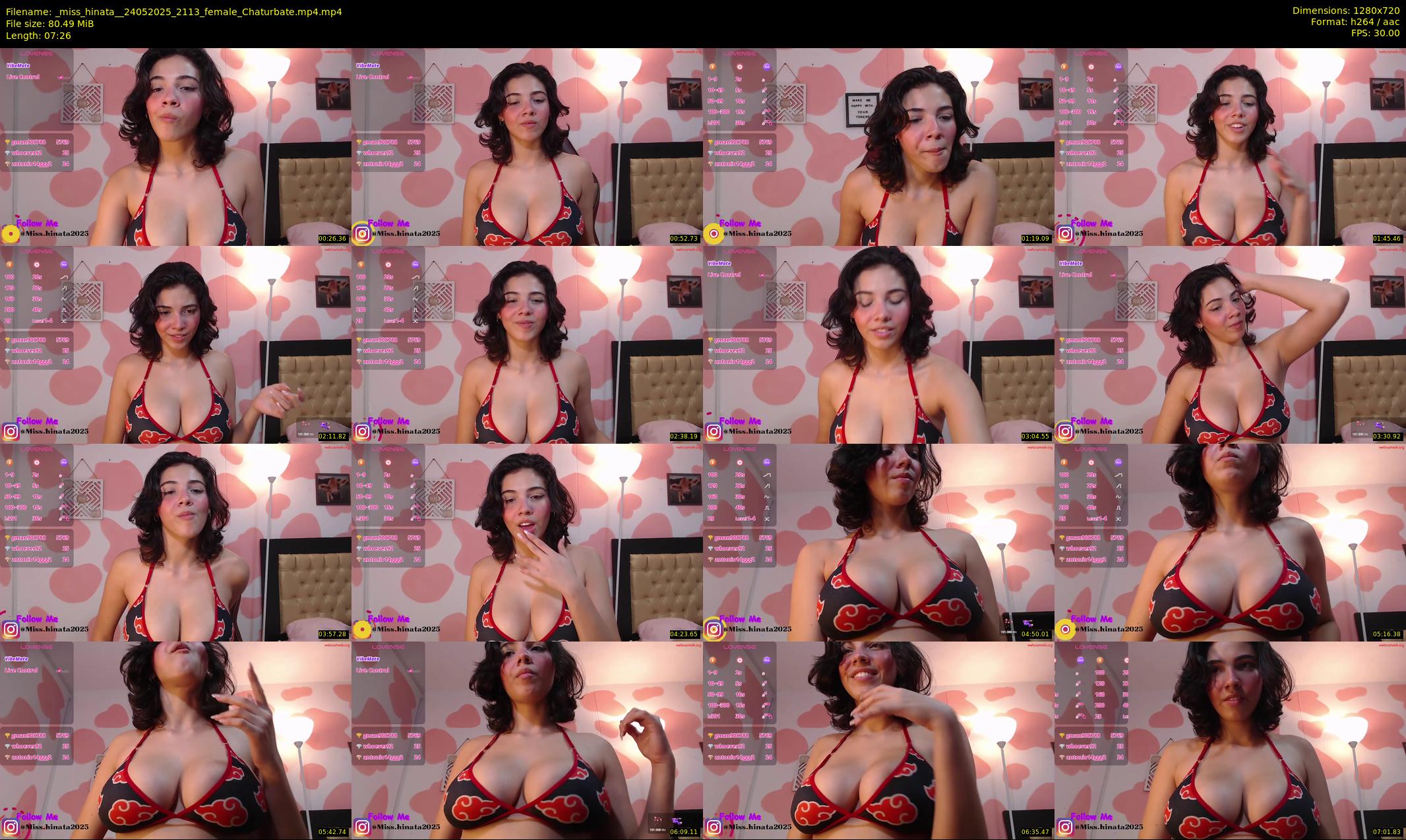 _miss_hinata_ — 8 minute Chaturbate female cam show recording, 720p, May 24, 2025