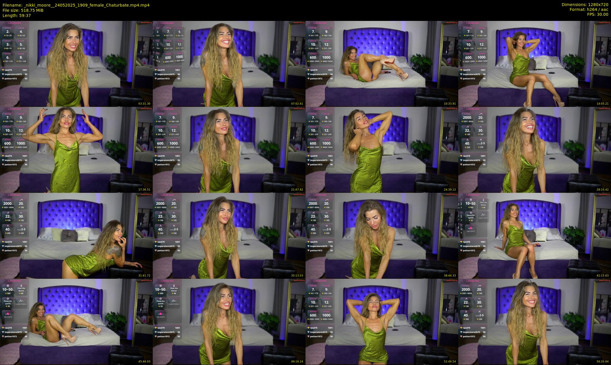 _nikki_moore_ — 60 minute Chaturbate female cam show recording, 720p, May 24, 2025