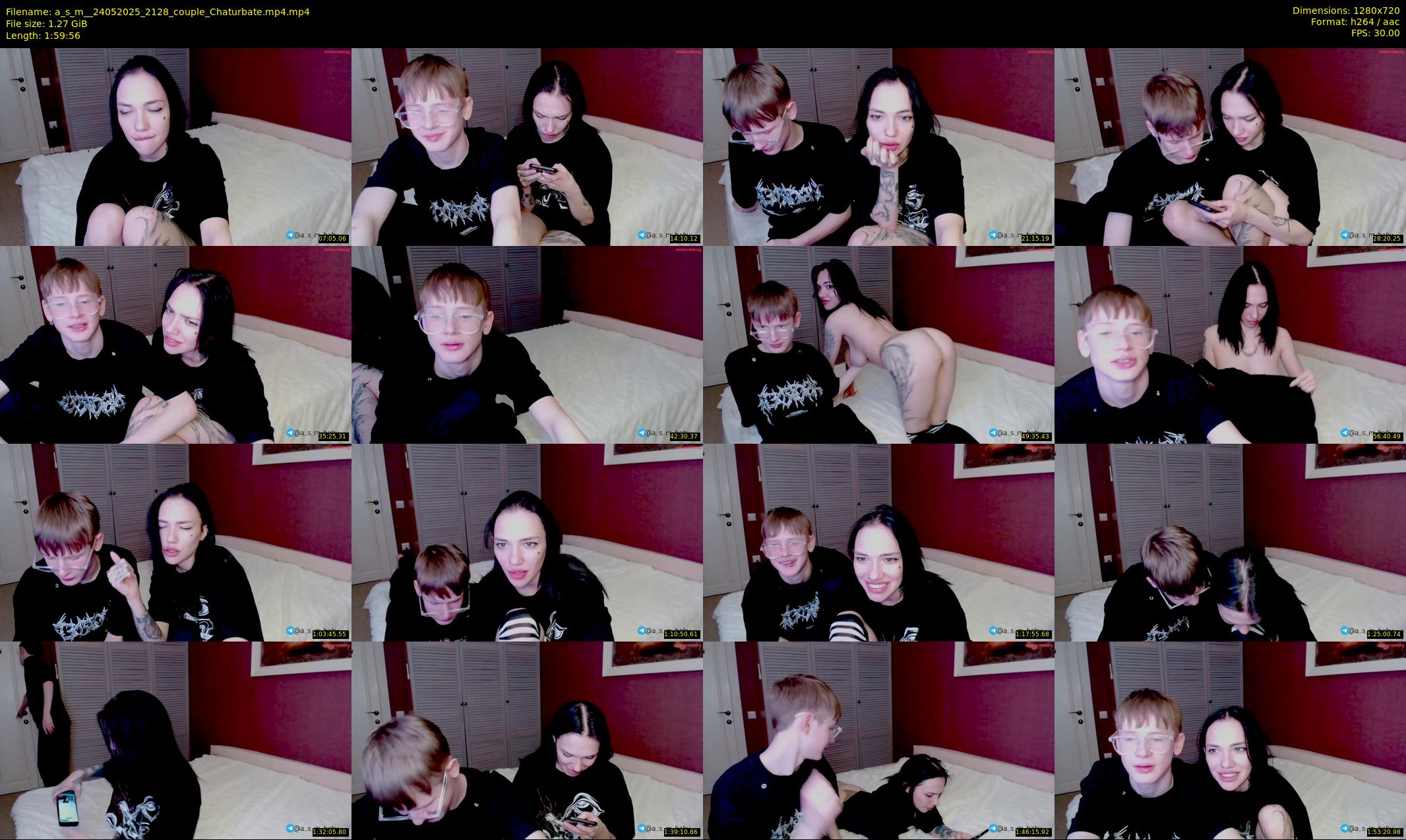 a_s_m_ — 120 minute Chaturbate couple cam show recording, 720p, May 24, 2025