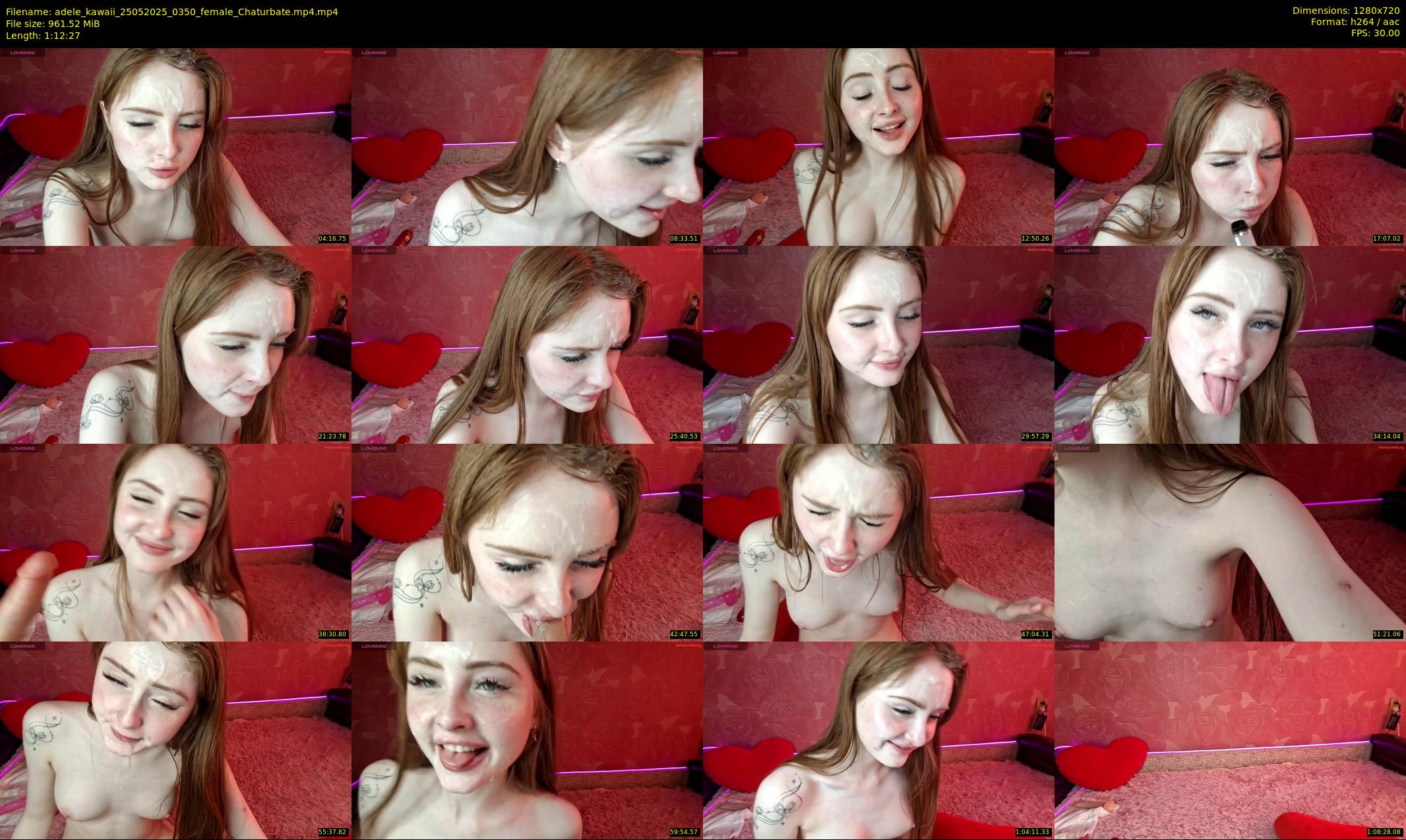 adele_kawaii — 73 minute Chaturbate female cam show recording, 720p, May 25, 2025
