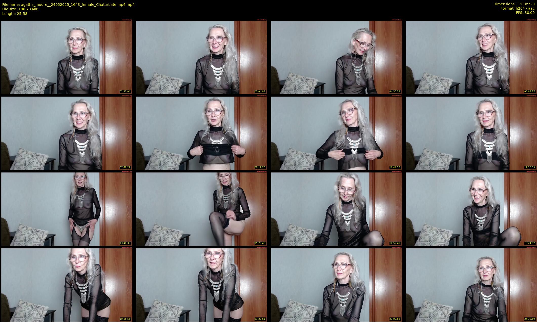 agatha_moore_ — 26 minute Chaturbate female cam show recording, 720p, May 24, 2025