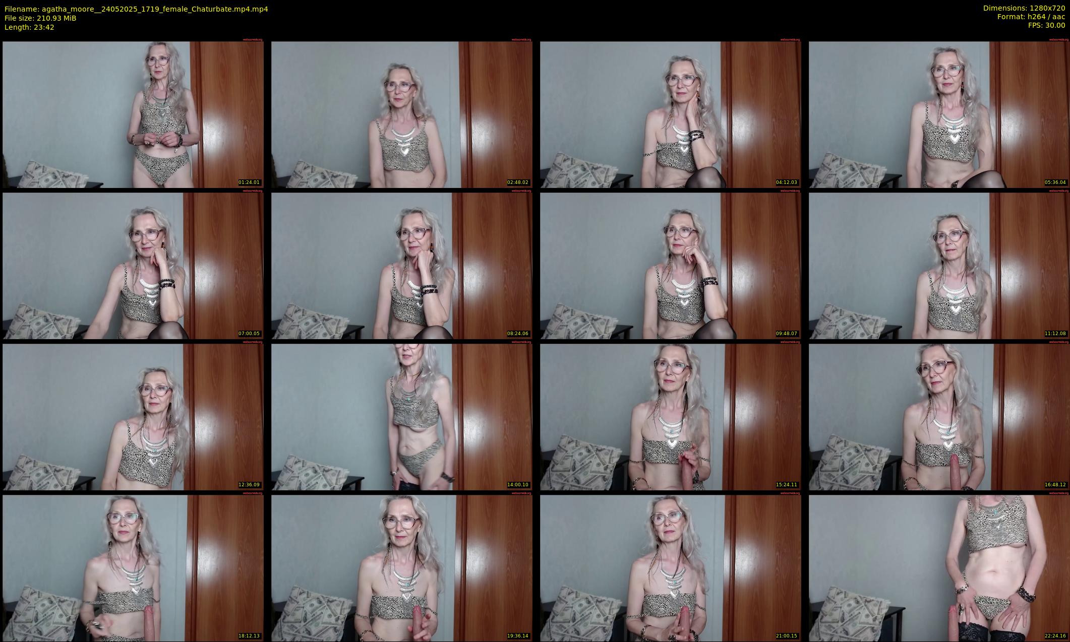 agatha_moore_ — 24 minute Chaturbate female cam show recording, 720p, May 24, 2025