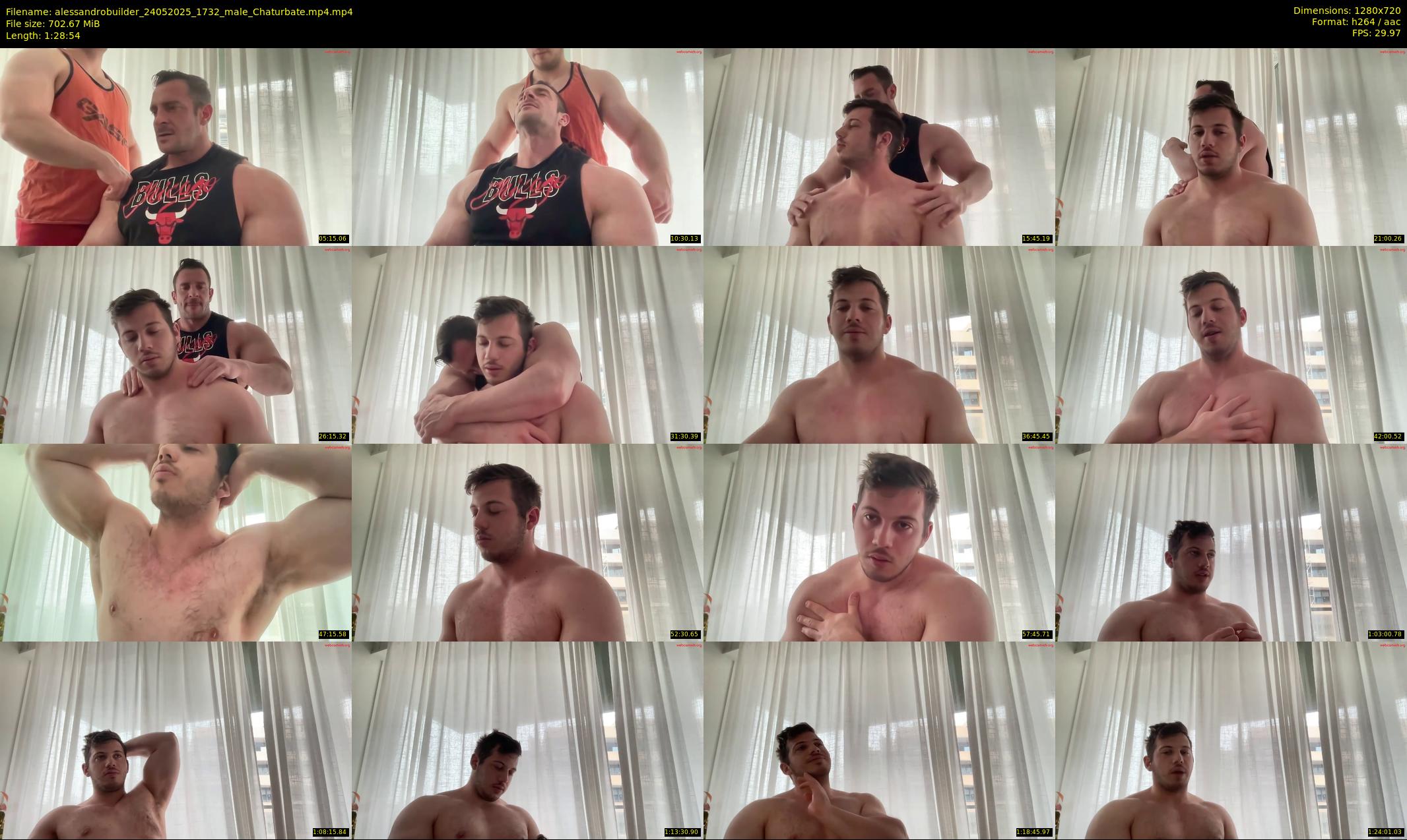 alessandrobuilder — 89 minute Chaturbate couple cam show recording, 720p, May 24, 2025