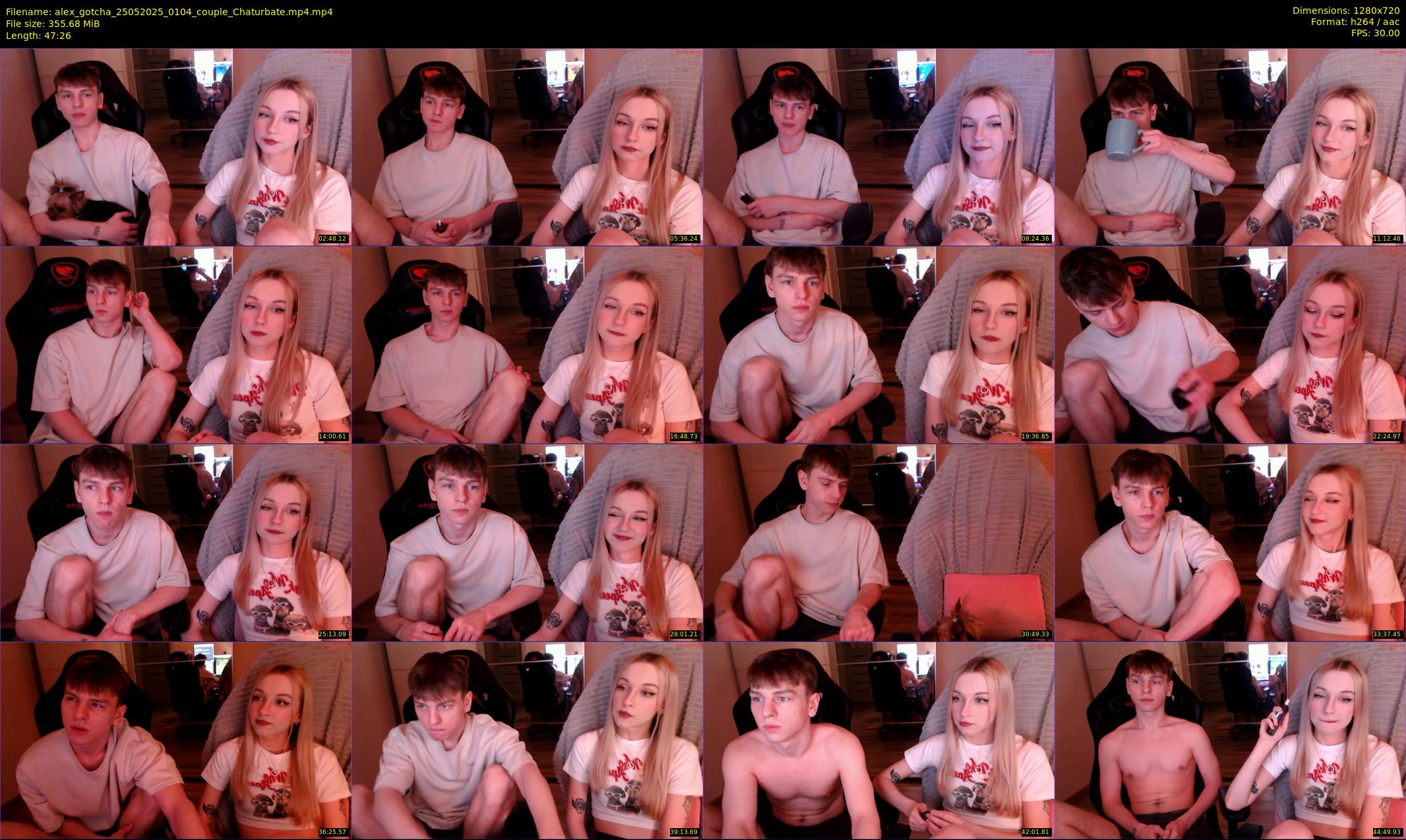 alex_gotcha — 48 minute Chaturbate male cam show recording, 720p, May 25, 2025