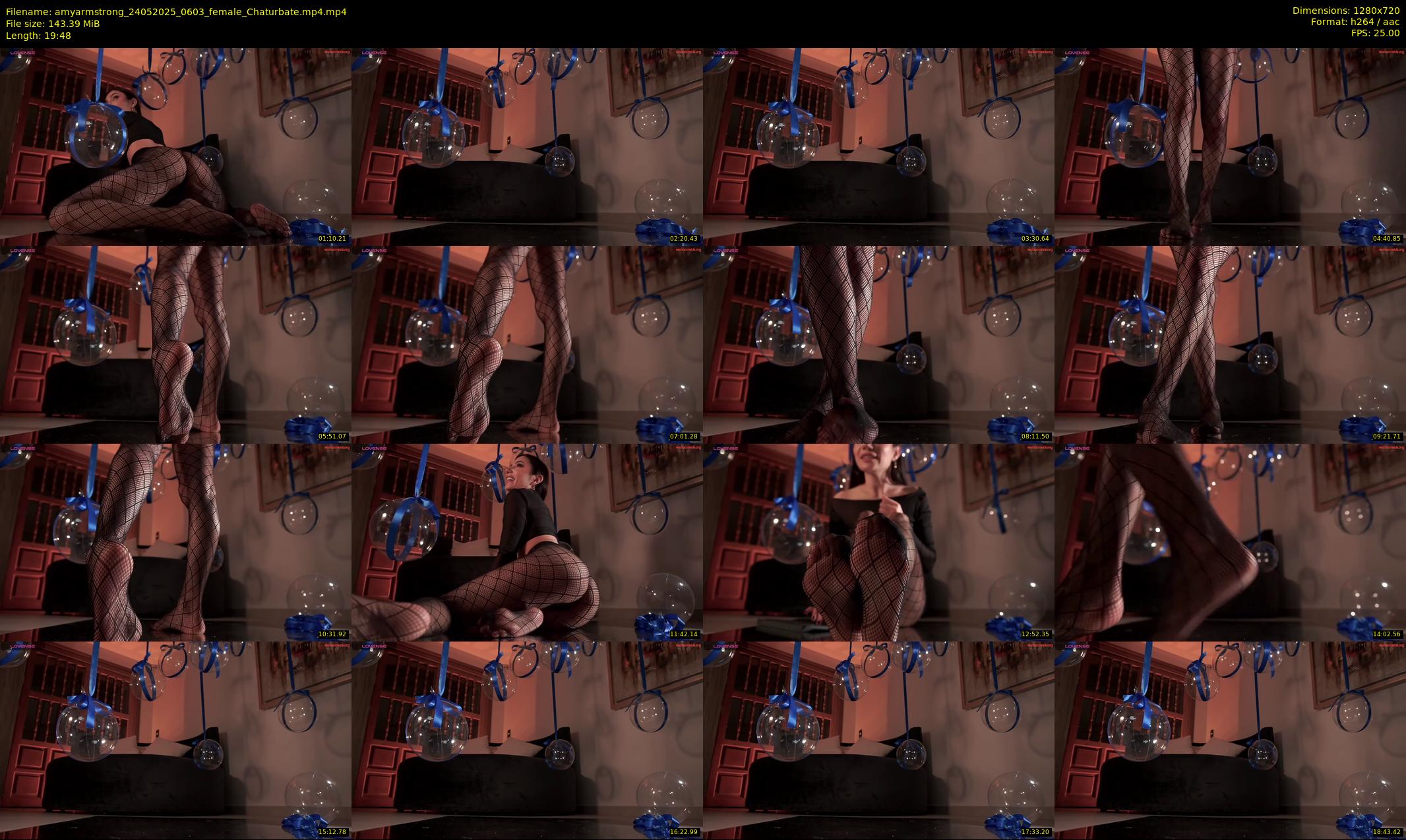 amyarmstrong — 20 minute Chaturbate female cam show recording, 720p, May 24, 2025