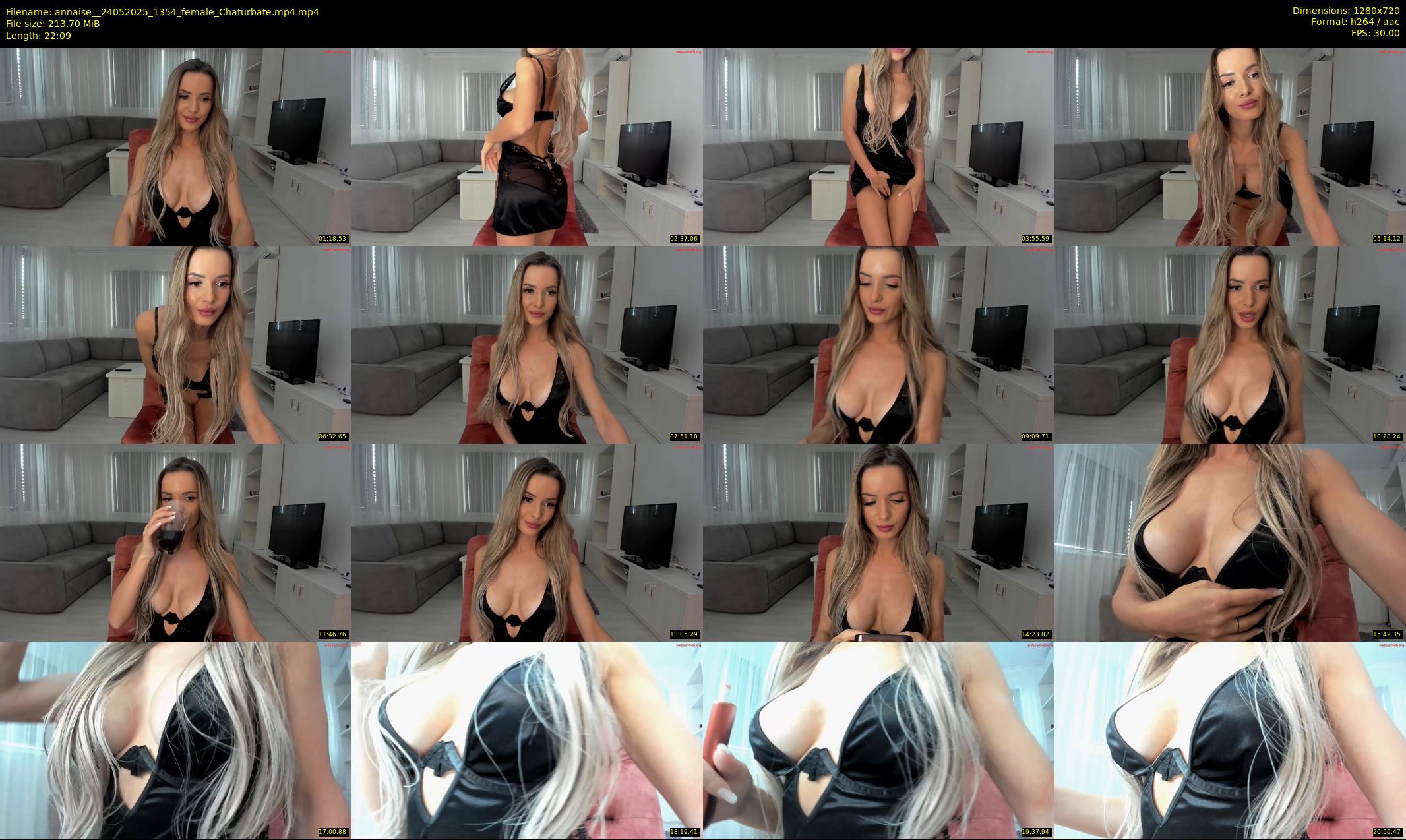 annaise_ — 23 minute Chaturbate female cam show recording, 720p, May 24, 2025