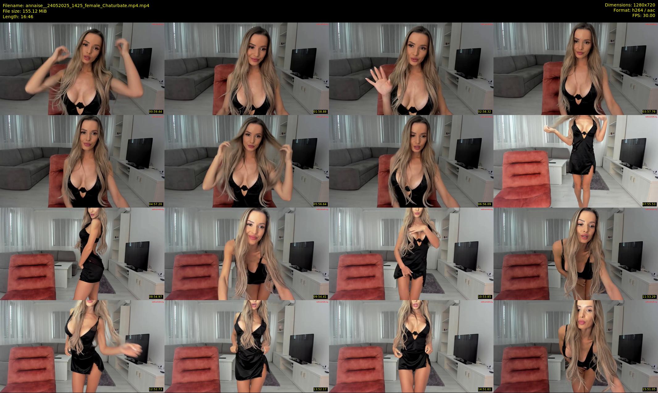annaise_ — 17 minute Chaturbate female cam show recording, 720p, May 24, 2025
