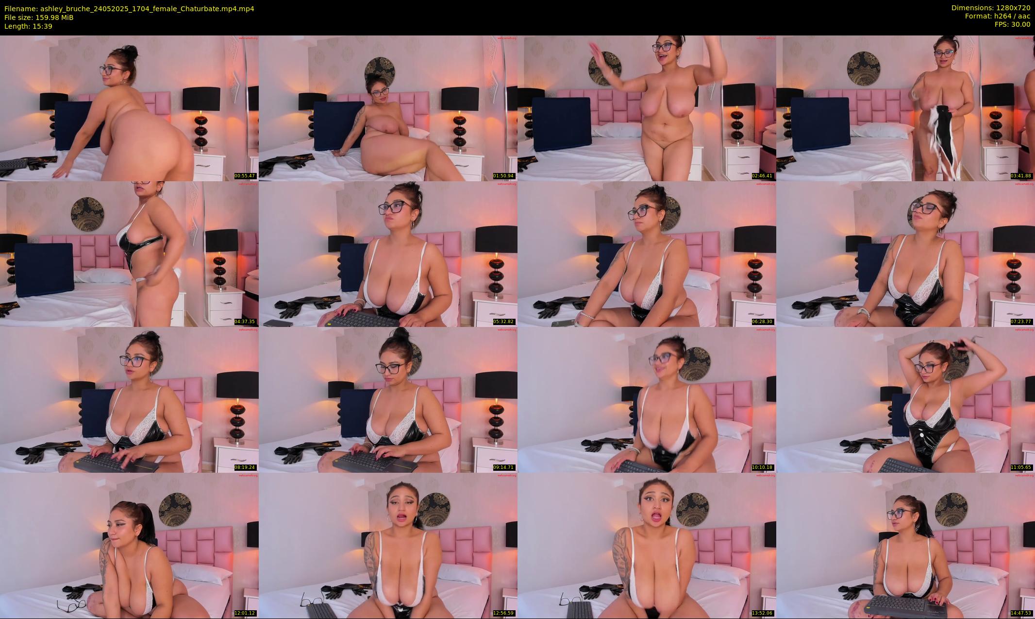 ashley_bruche — 16 minute Chaturbate female cam show recording, 720p, May 24, 2025