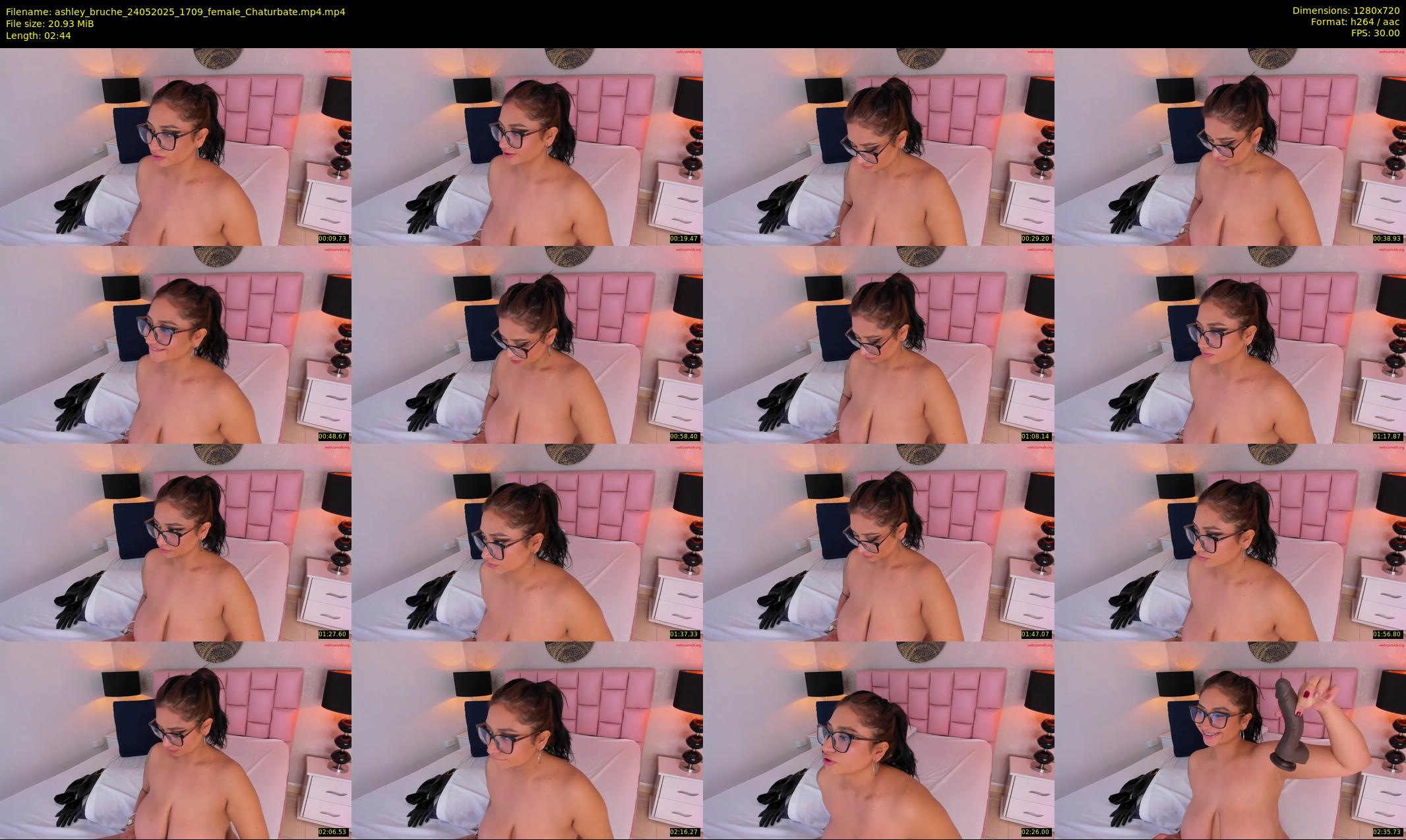ashley_bruche — 3 minute Chaturbate female cam show recording, 720p, May 24, 2025