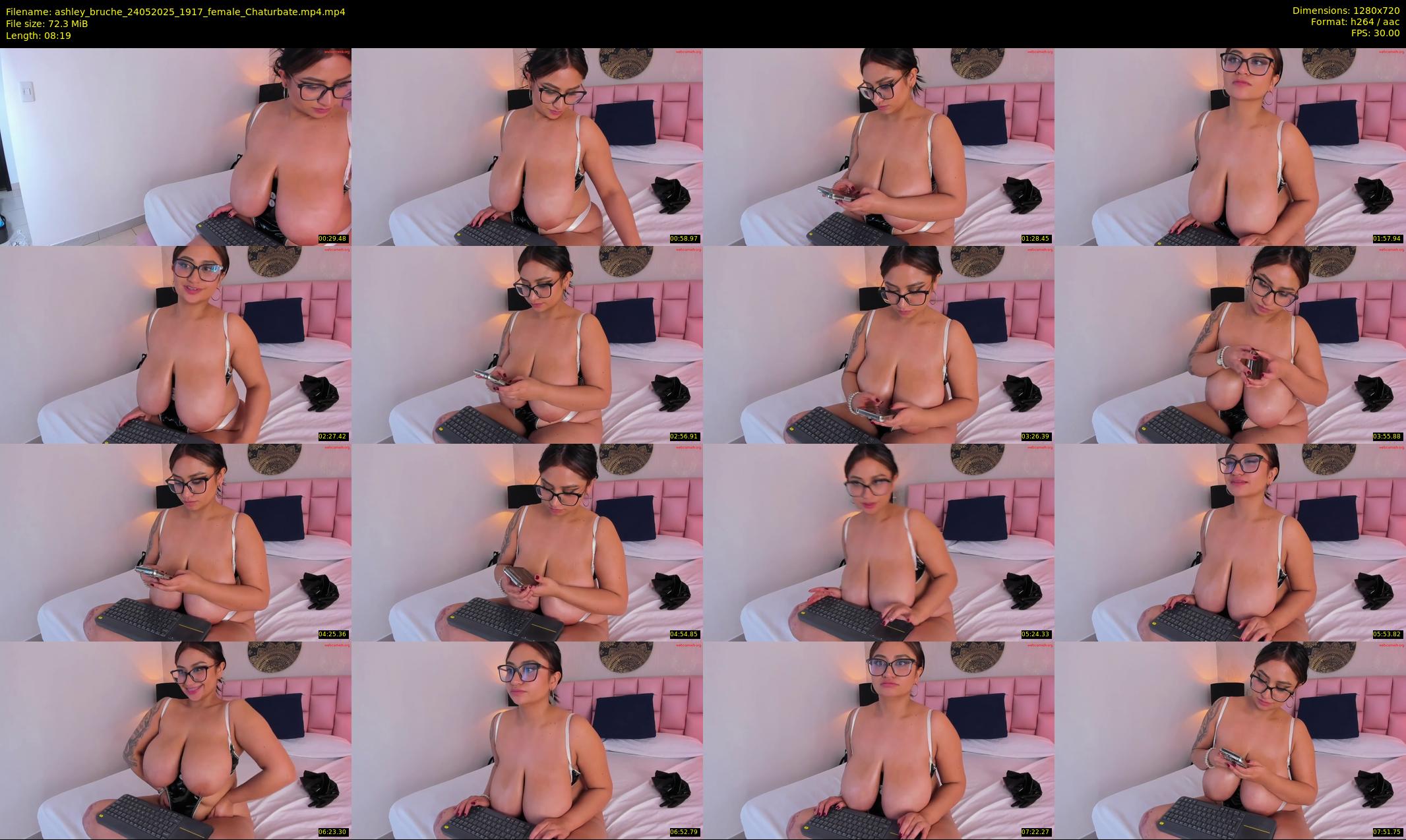ashley_bruche — 9 minute Chaturbate female cam show recording, 720p, May 24, 2025