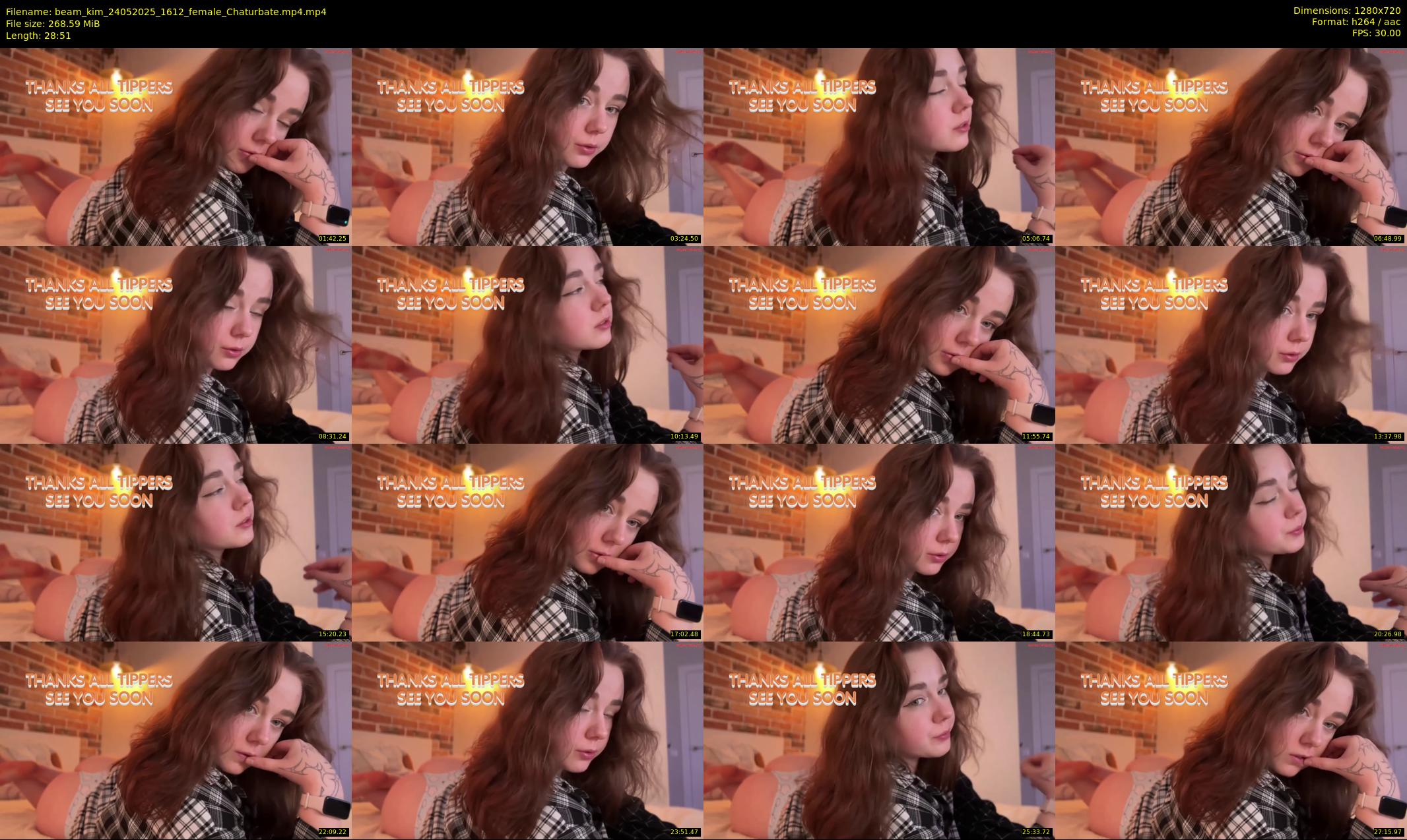 beam_kim — 29 minute Chaturbate female cam show recording, 720p, May 24, 2025