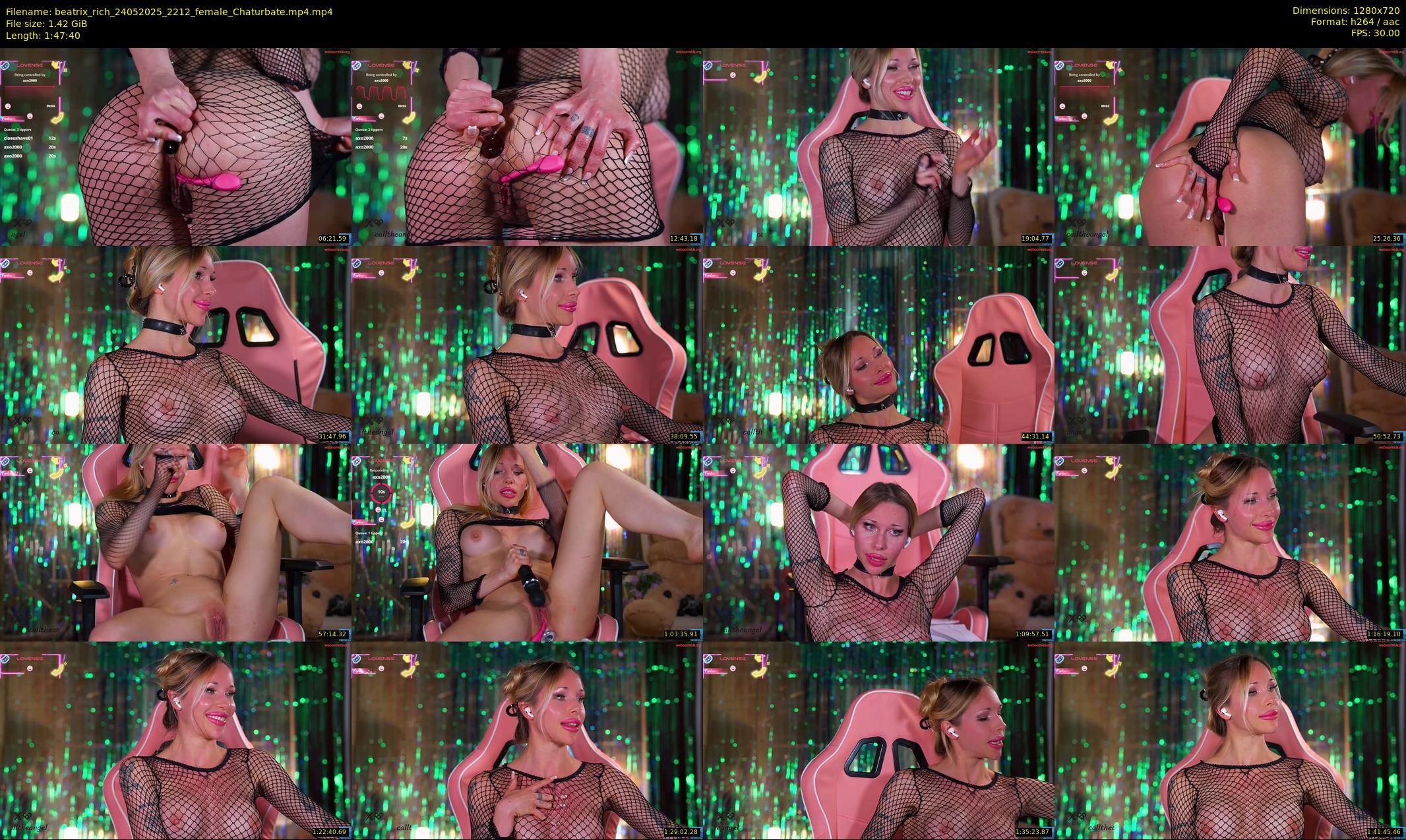beatrix_rich — 108 minute Chaturbate female cam show recording, 720p, May 24, 2025