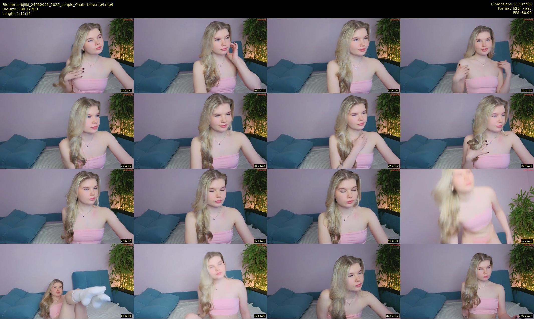 bjliki — 72 minute Chaturbate couple cam show recording, 720p, May 24, 2025