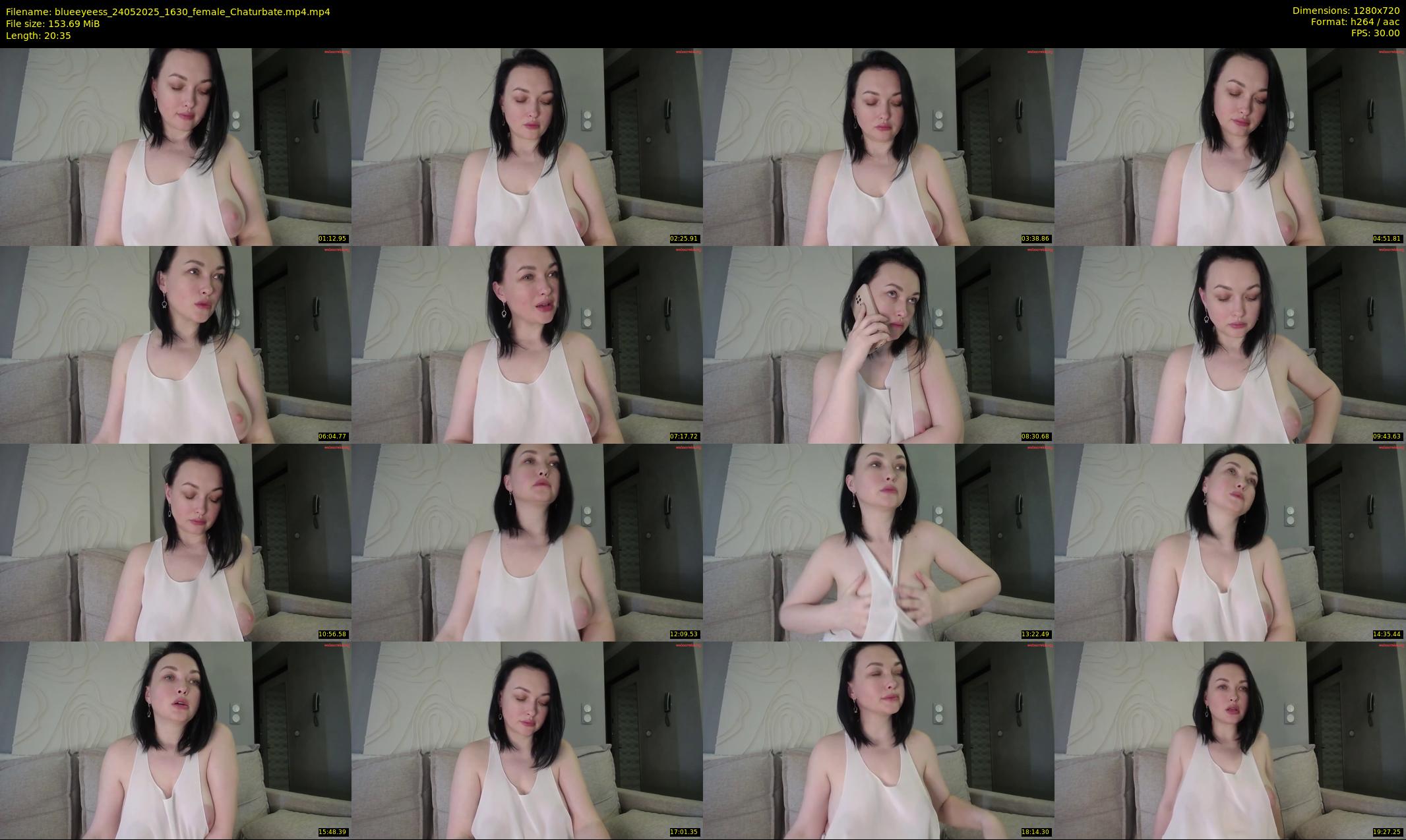 blueeyeess — 21 minute Chaturbate female cam show recording, 720p, May 24, 2025