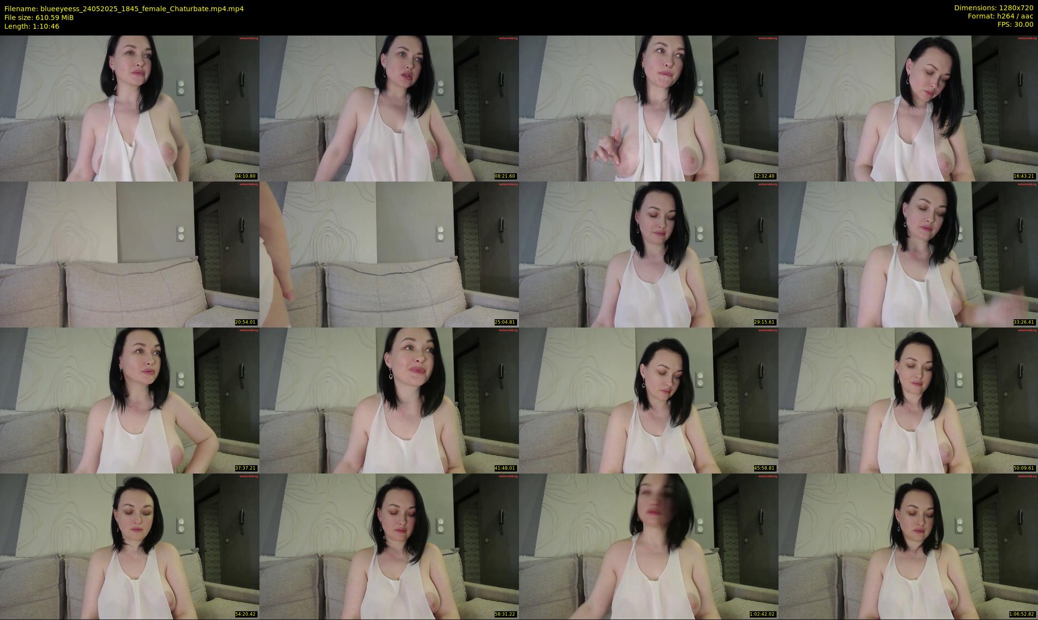 blueeyeess — 71 minute Chaturbate female cam show recording, 720p, May 24, 2025