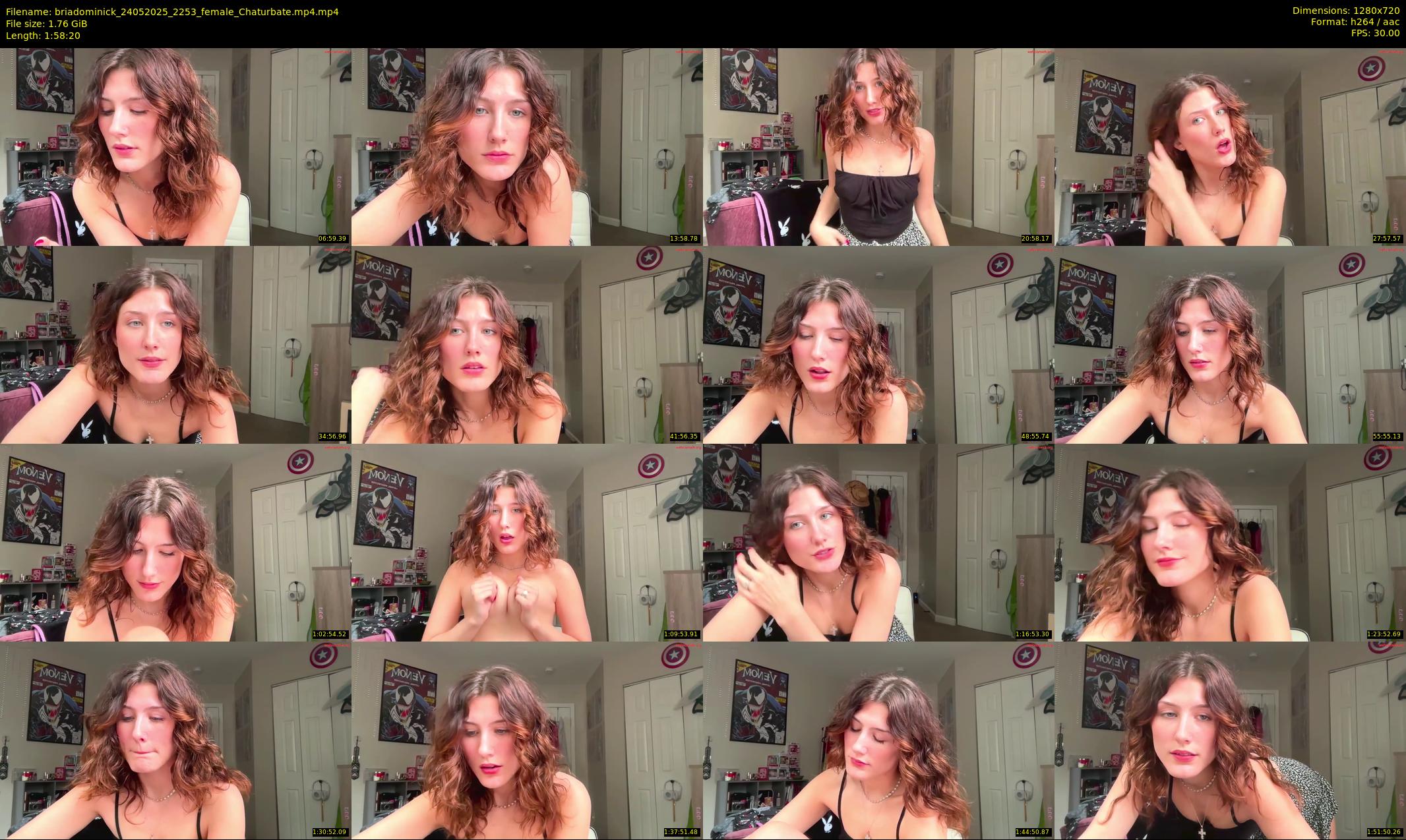 briadominick — 119 minute Chaturbate couple cam show recording, 720p, May 24, 2025