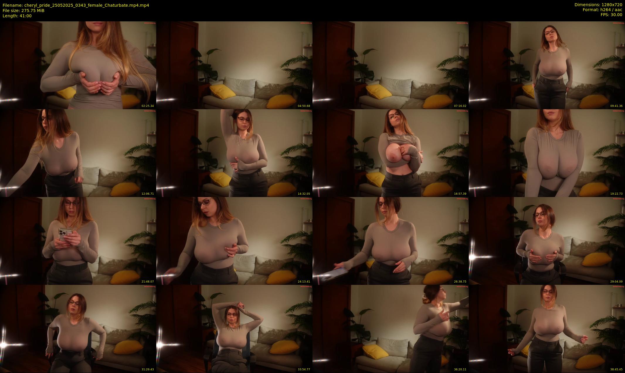 cheryl_pride — 41 minute Chaturbate female cam show recording, 720p, May 25, 2025