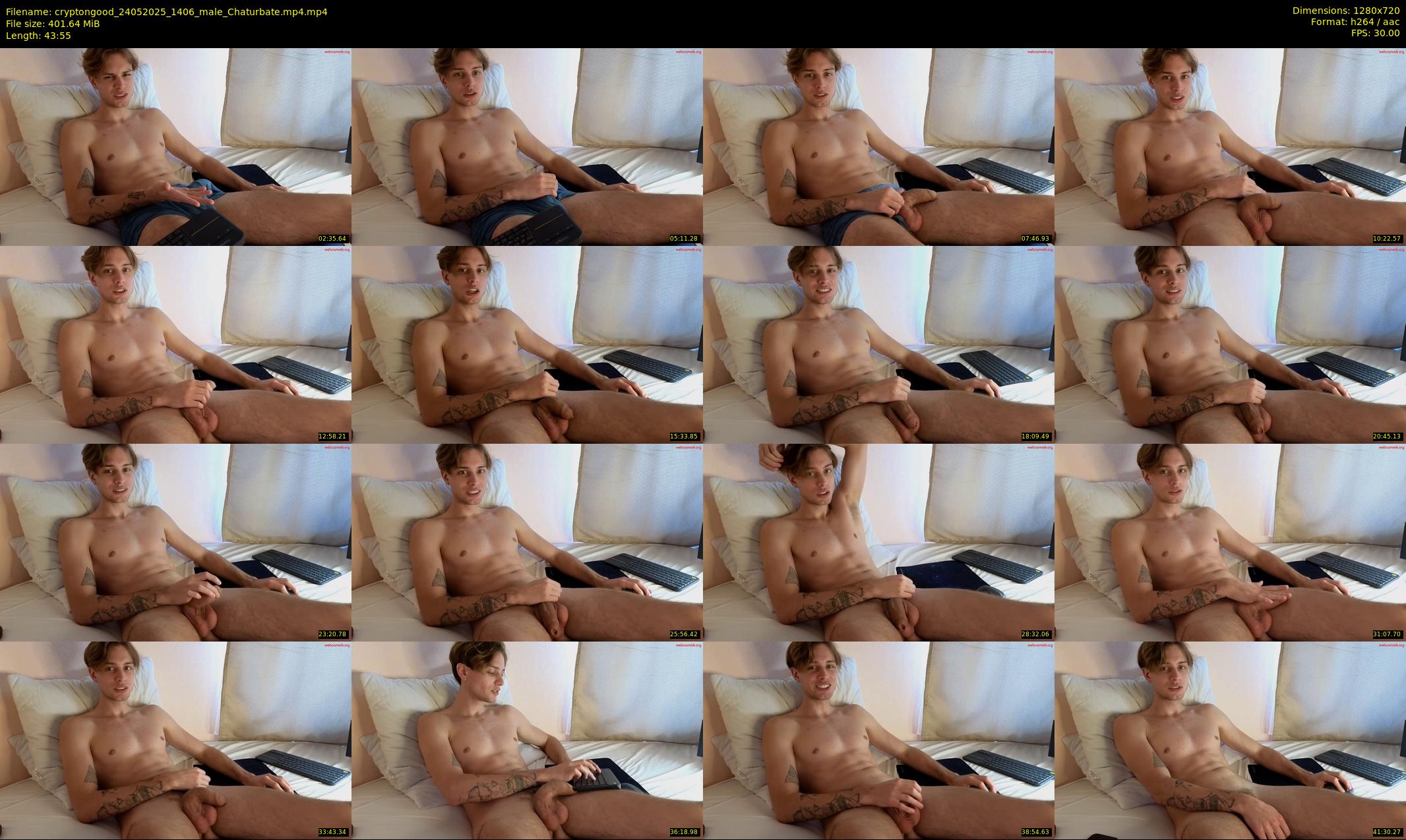 cryptongood — 44 minute Chaturbate male cam show recording, 720p, May 24, 2025
