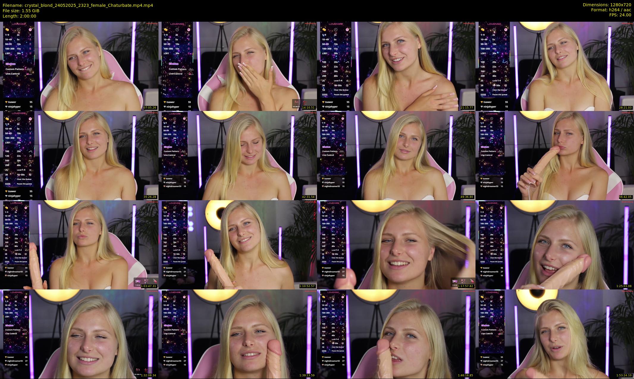 crystal_blond — 120 minute Chaturbate female cam show recording, 720p, May 24, 2025