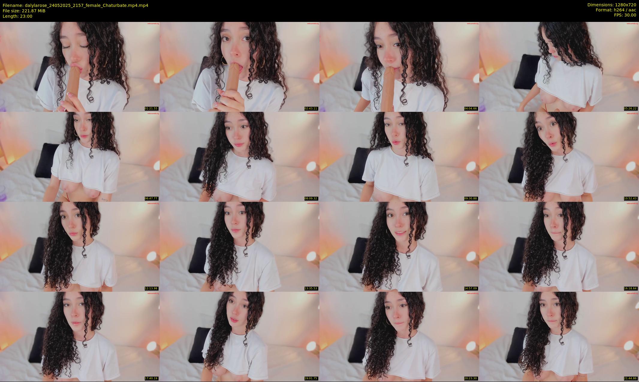 dalylarose — 23 minute Chaturbate female cam show recording, 720p, May 24, 2025