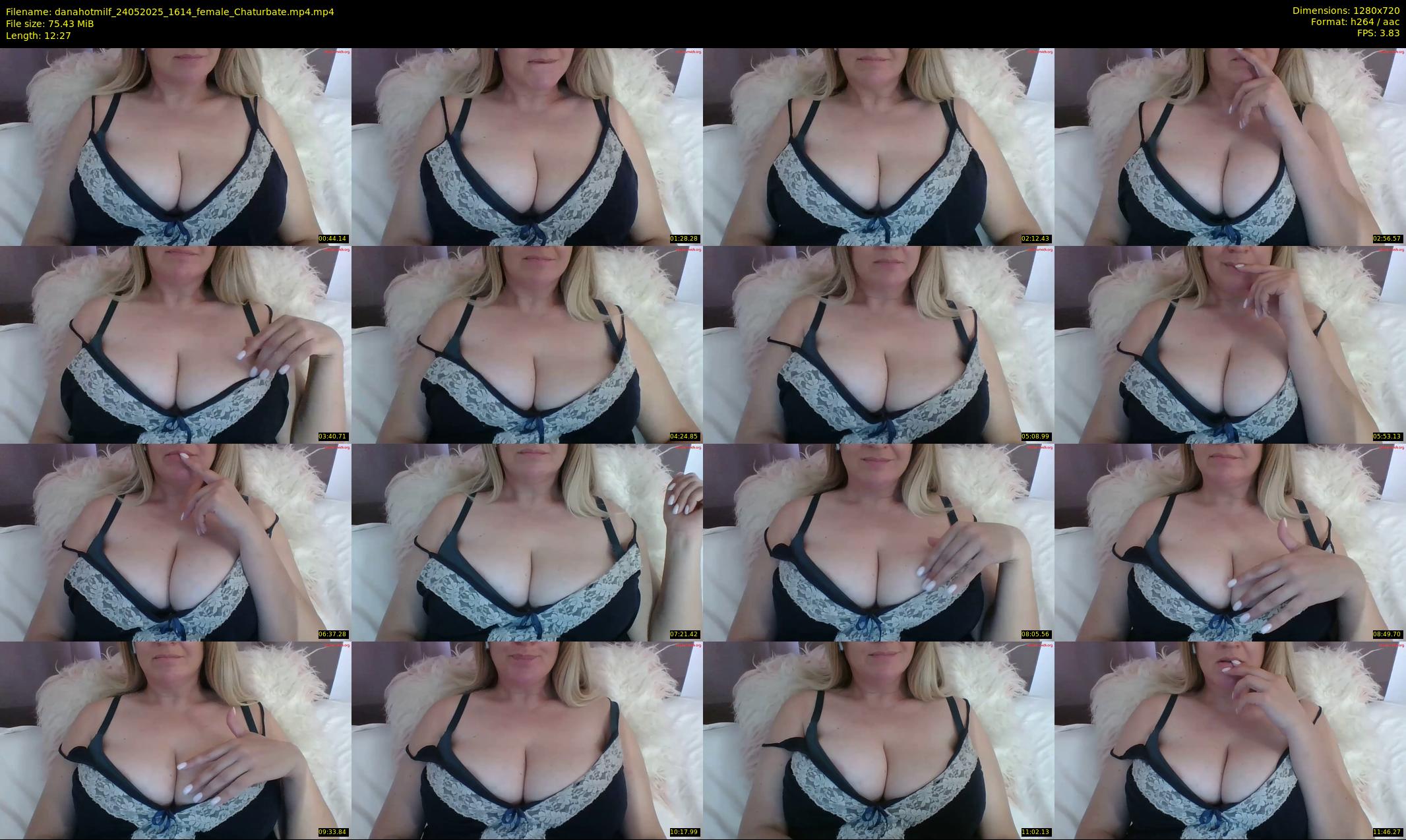 danahotmilf — 13 minute Chaturbate female cam show recording, 720p, May 24, 2025
