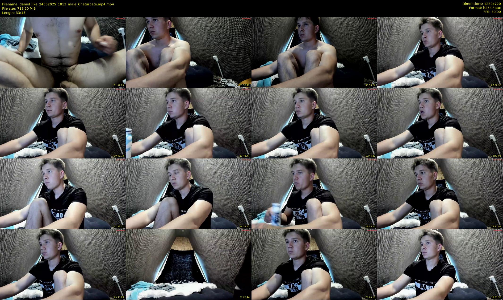 daniel_like — 34 minute Chaturbate male cam show recording, 720p, May 24, 2025