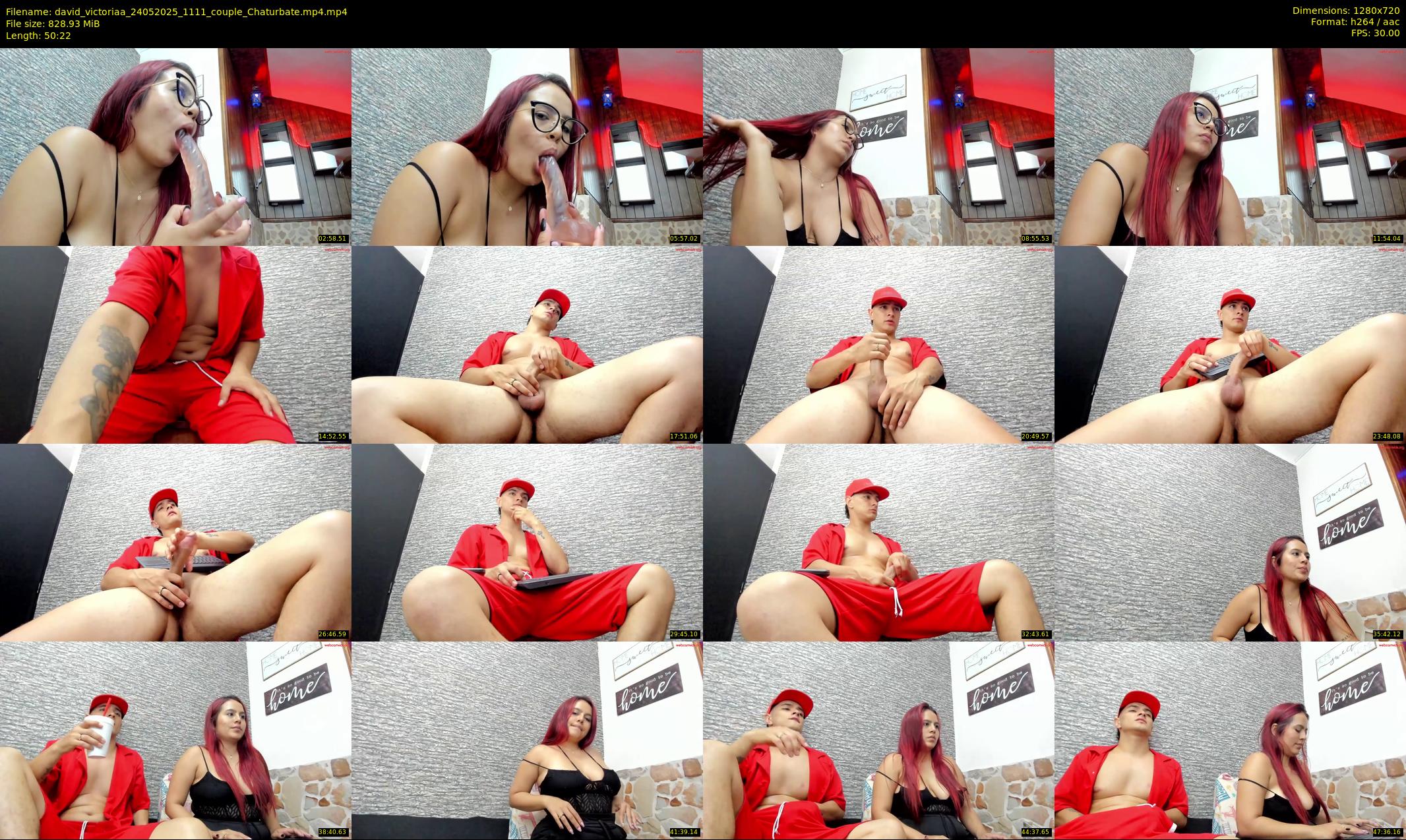 david_victoriaa — 51 minute Chaturbate couple cam show recording, 720p, May 24, 2025