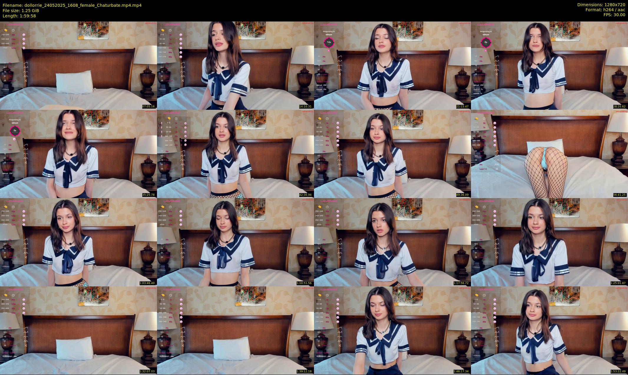 dollorrie — 120 minute Chaturbate couple cam show recording, 720p, May 24, 2025